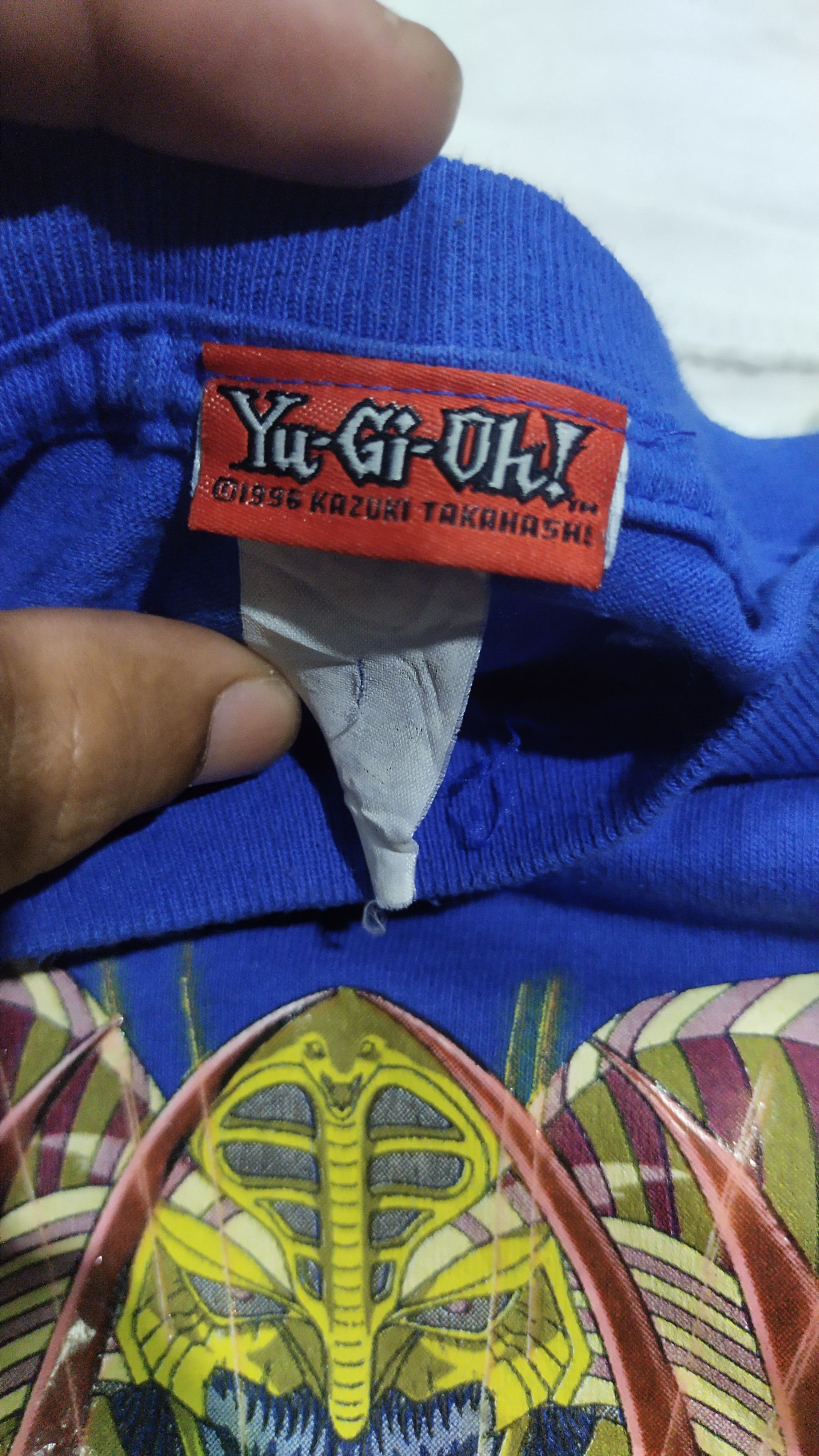 Vintage Vintage Yu Gi Oh©️1996 Long Sleeve Tshirts Size US M / EU 48-50 / 2 - 4 Thumbnail