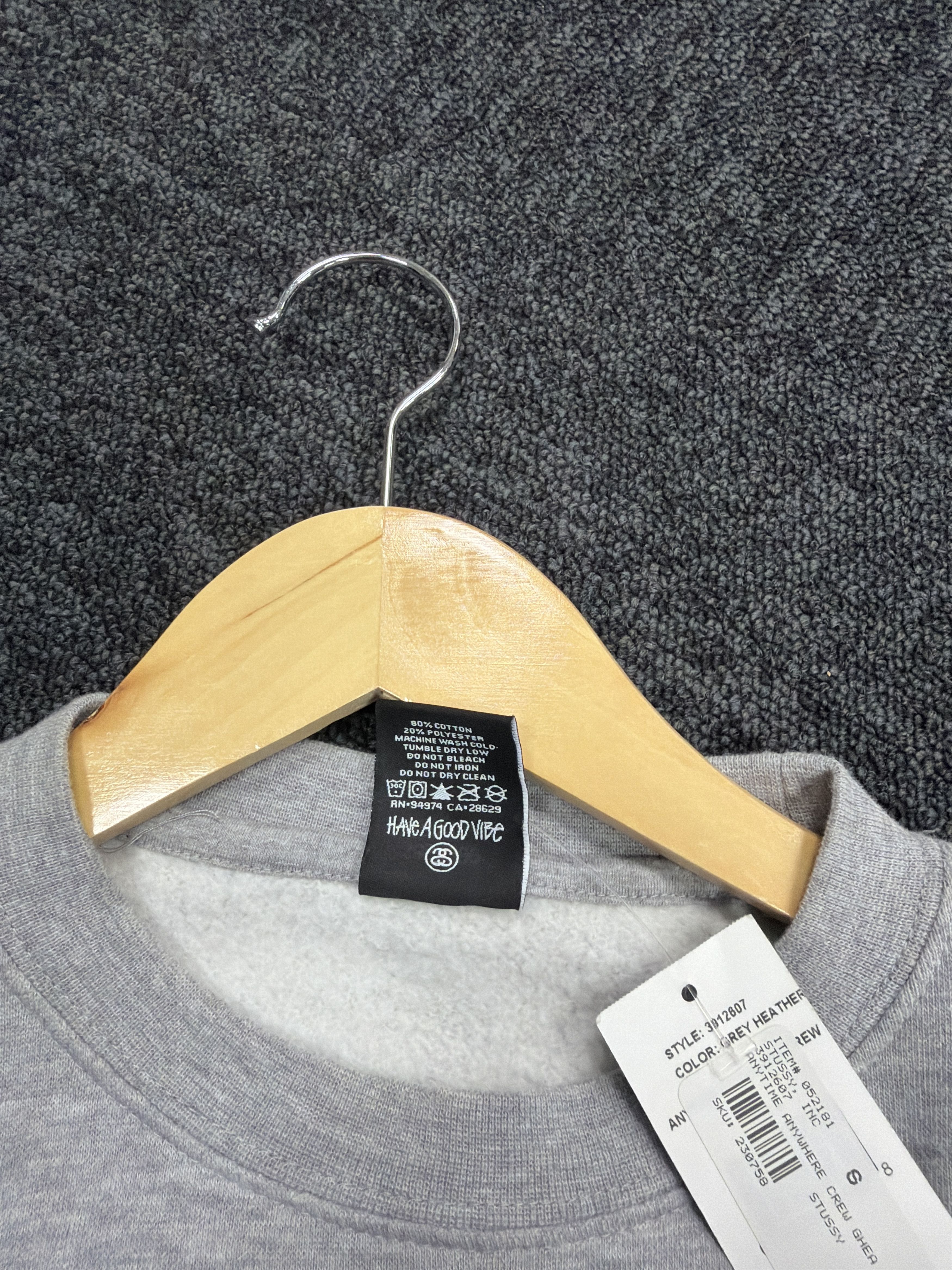 Stussy Vintage Stussy Skull Sweatshirt - Small Size US S / EU 44-46 / 1 - 8 Thumbnail