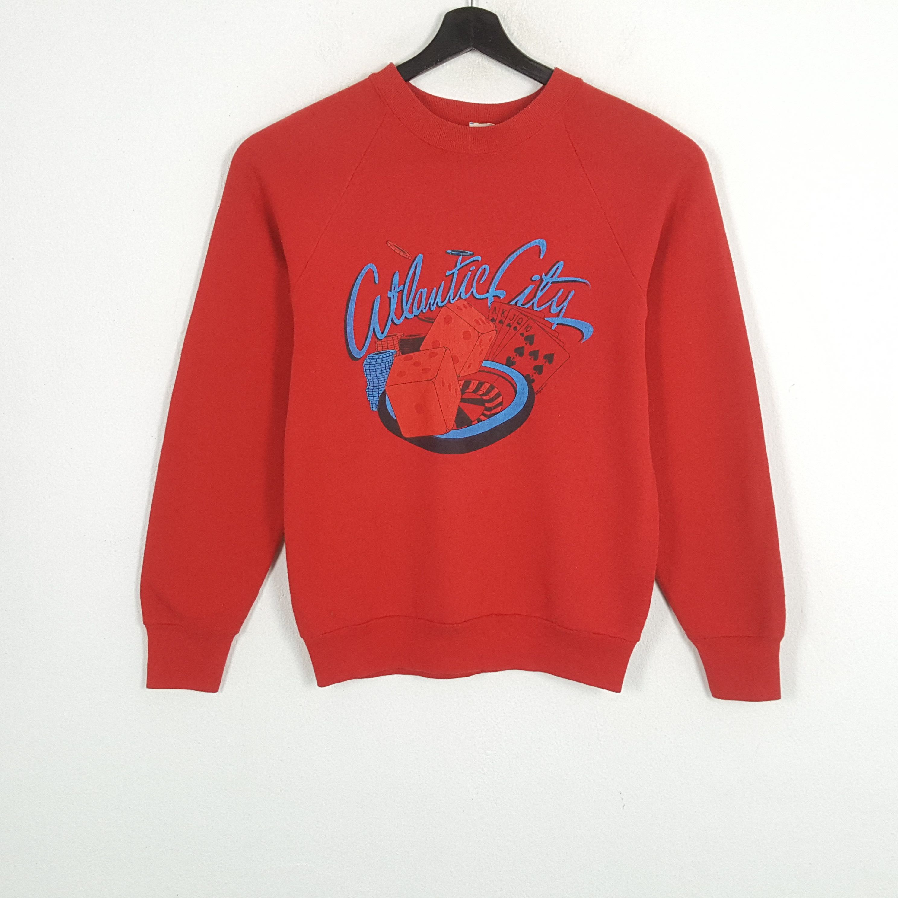 Vintage ATLANTA CITY Streetwear Style Vintage Sweatshirt Size US S / EU 44-46 / 1 - 1 Thumbnail
