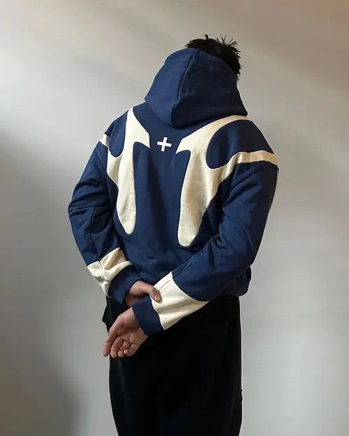 Japanese Brand Komuro x Kanou Zip Up Hoodie Streetwear Size US M / EU 48-50 / 2 - 2 Thumbnail