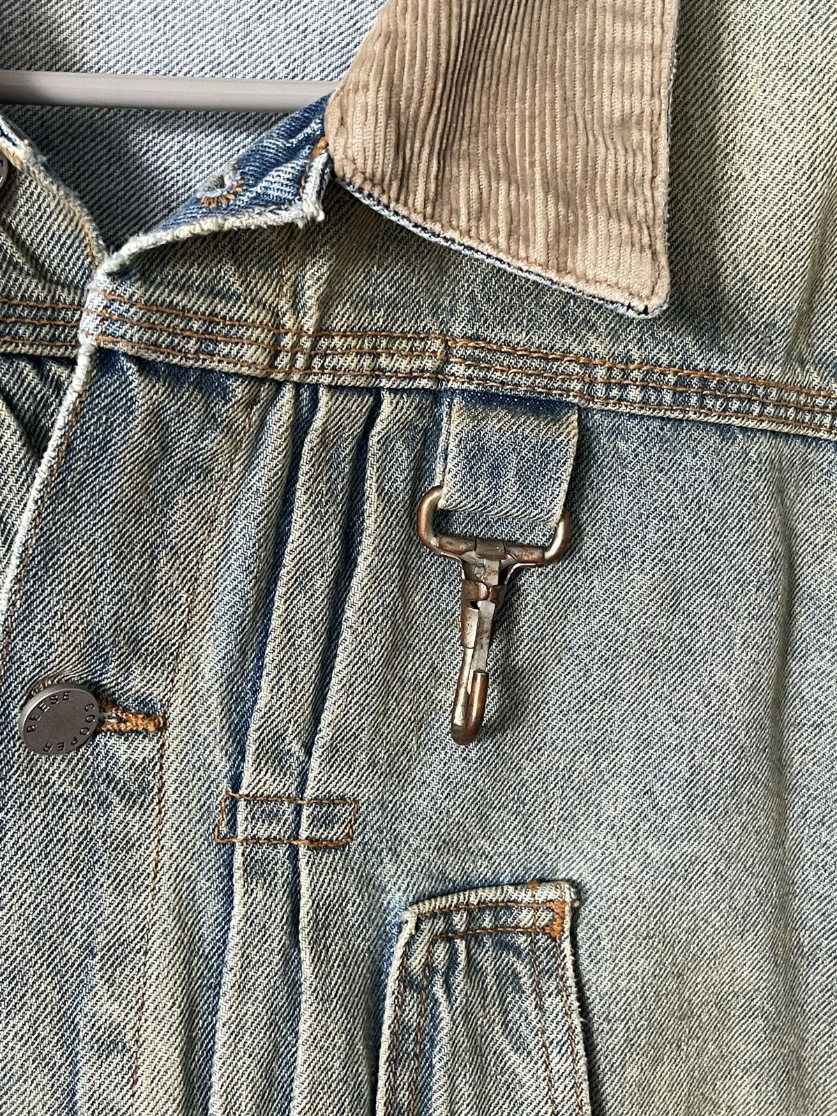Reese Cooper REESE COOPER Trucker-Style Denim Jacket Size US S / EU 44-46 / 1 - 3 Thumbnail