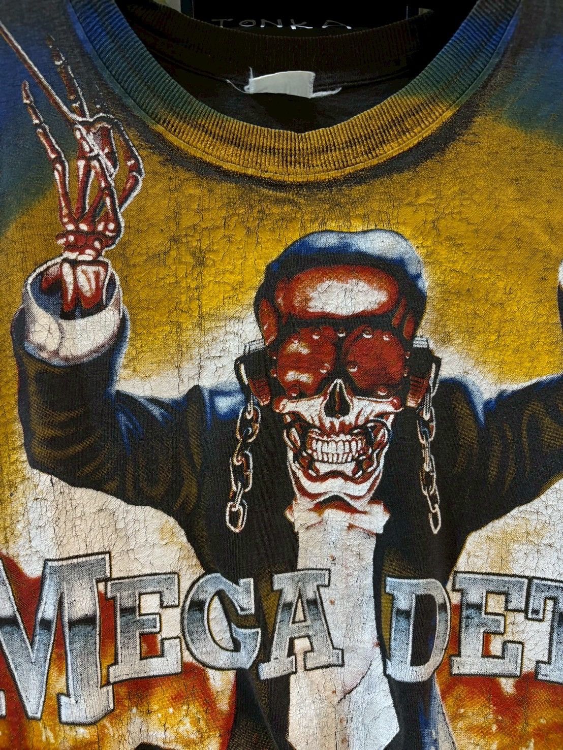 Megadeth Megadeath vintage tee 90’s Size US XL / EU 56 / 4 - 3 Thumbnail