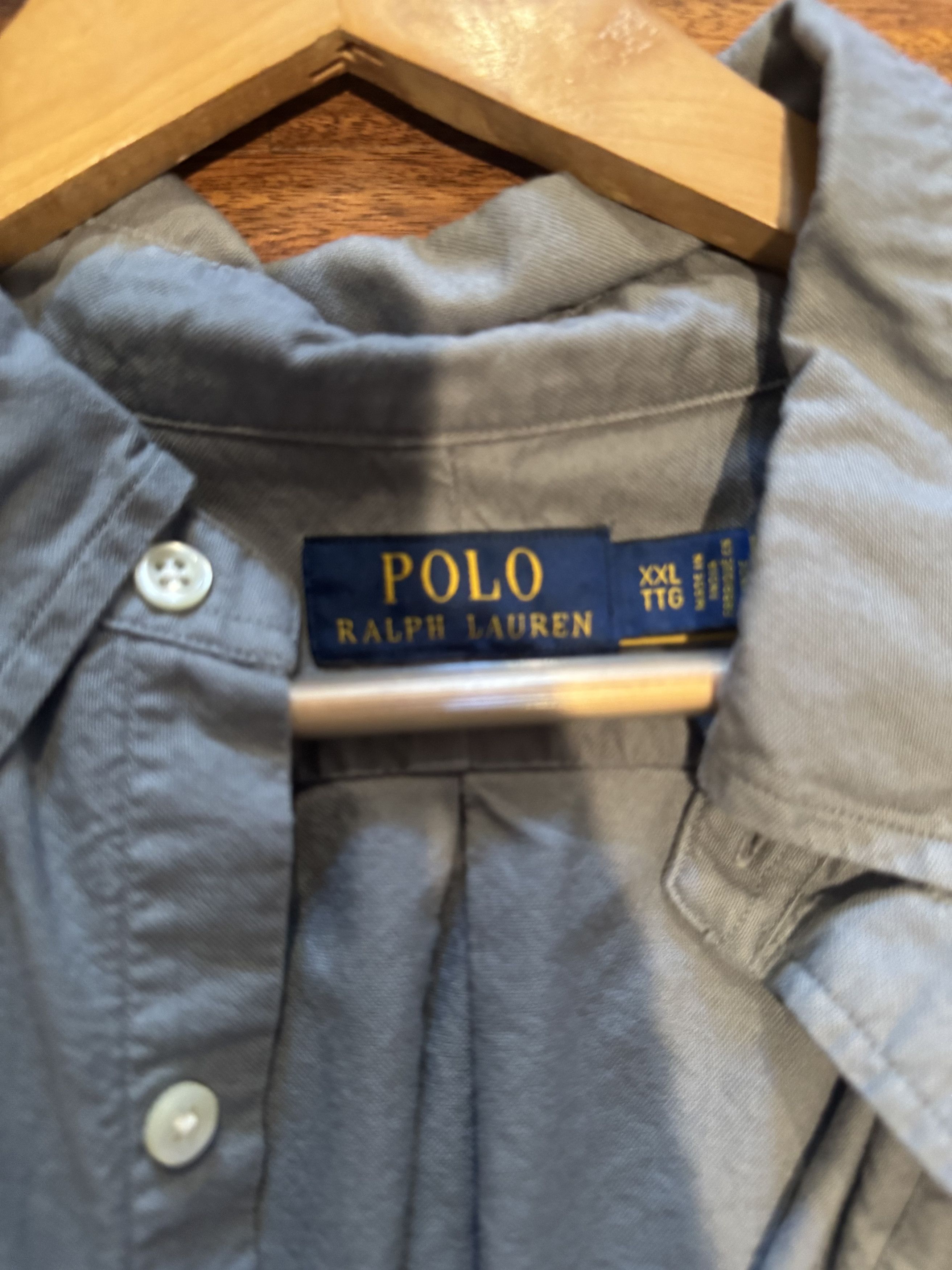 Ralph Lauren Grey Ralph Lauren Button Down Size US XXL / EU 58 / 5 - 3 Thumbnail