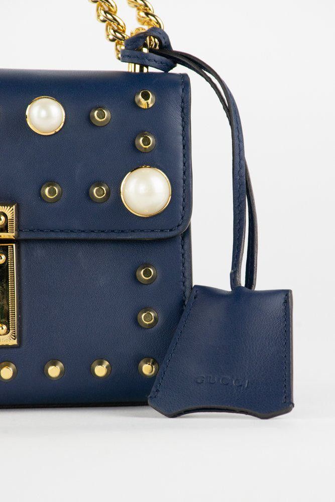 Gucci Gucci Pearl Studded Padlock Bag Size ONE SIZE - 9 Thumbnail