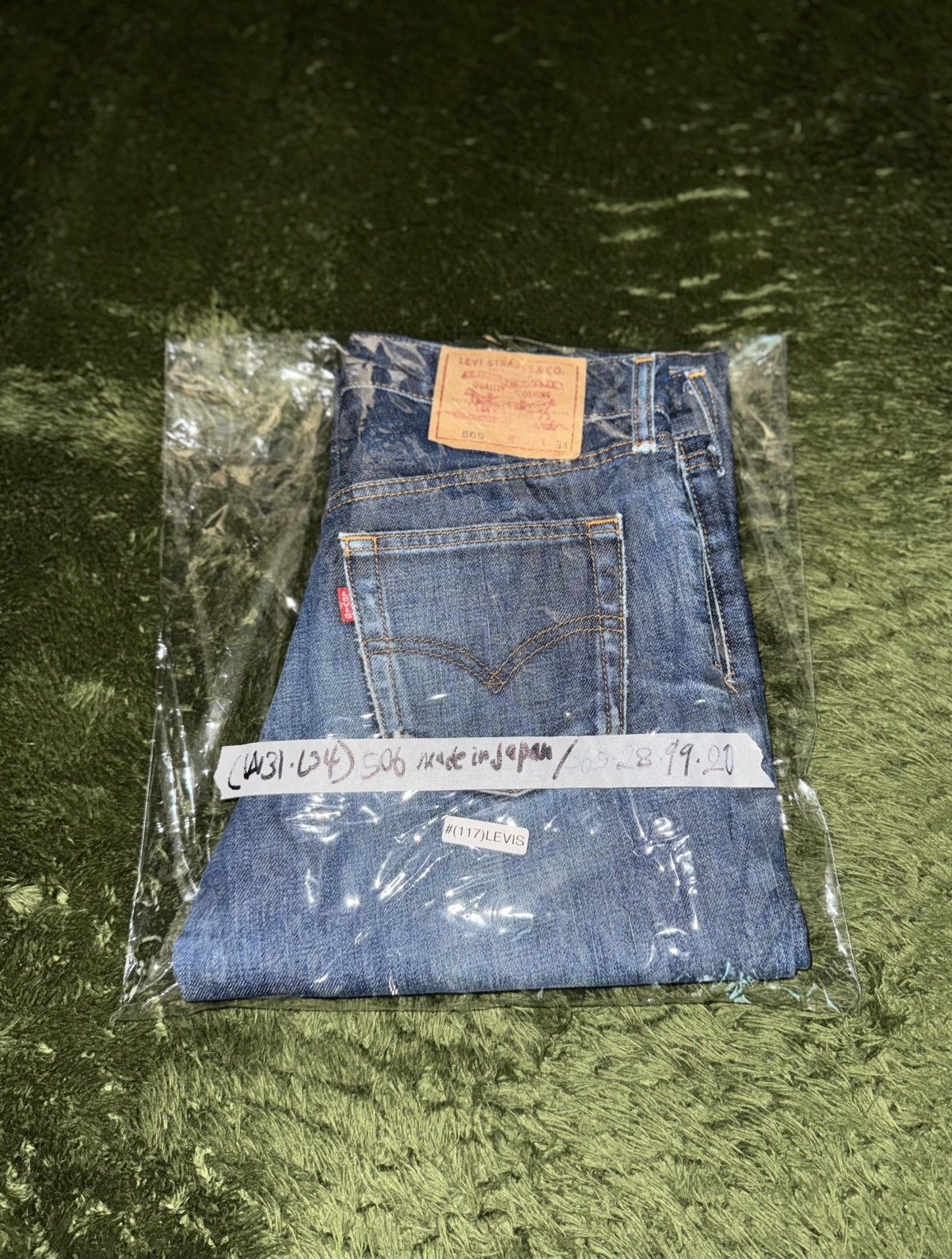 Levi's [W31/L34] Levi’s 506 Made in Japan Washed Denim – Indigo Size US 31 - 12 Thumbnail