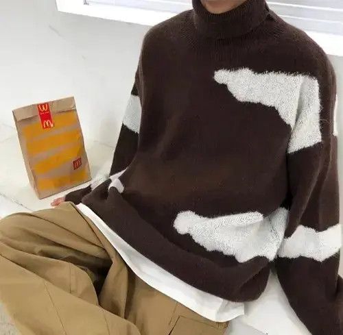 Japanese Brand × Vintage Cloud knit sweater Size US M / EU 48-50 / 2 - 2 Thumbnail