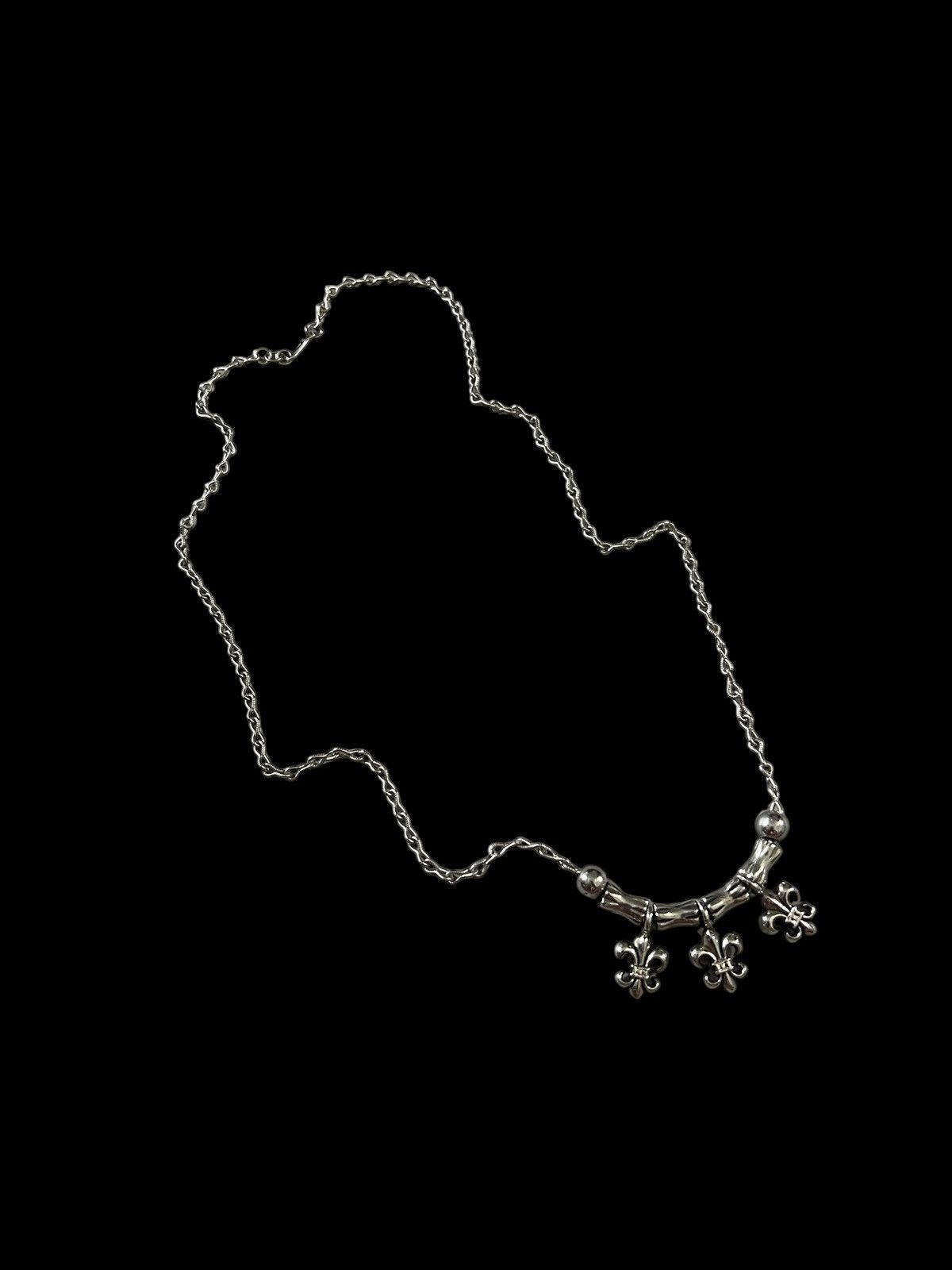 Jewelry Dagger Pendant Steel Necklace Chrome Hearts Inspired Size ONE SIZE - 1 Thumbnail