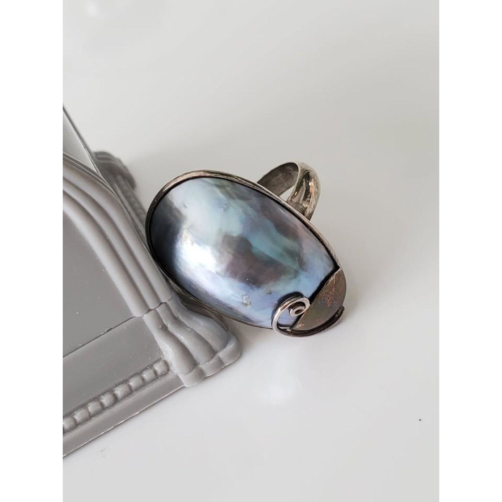 Other Sterling Silver FIFIROSE Nautilus Shell Ring Size ONE SIZE - 9 Thumbnail