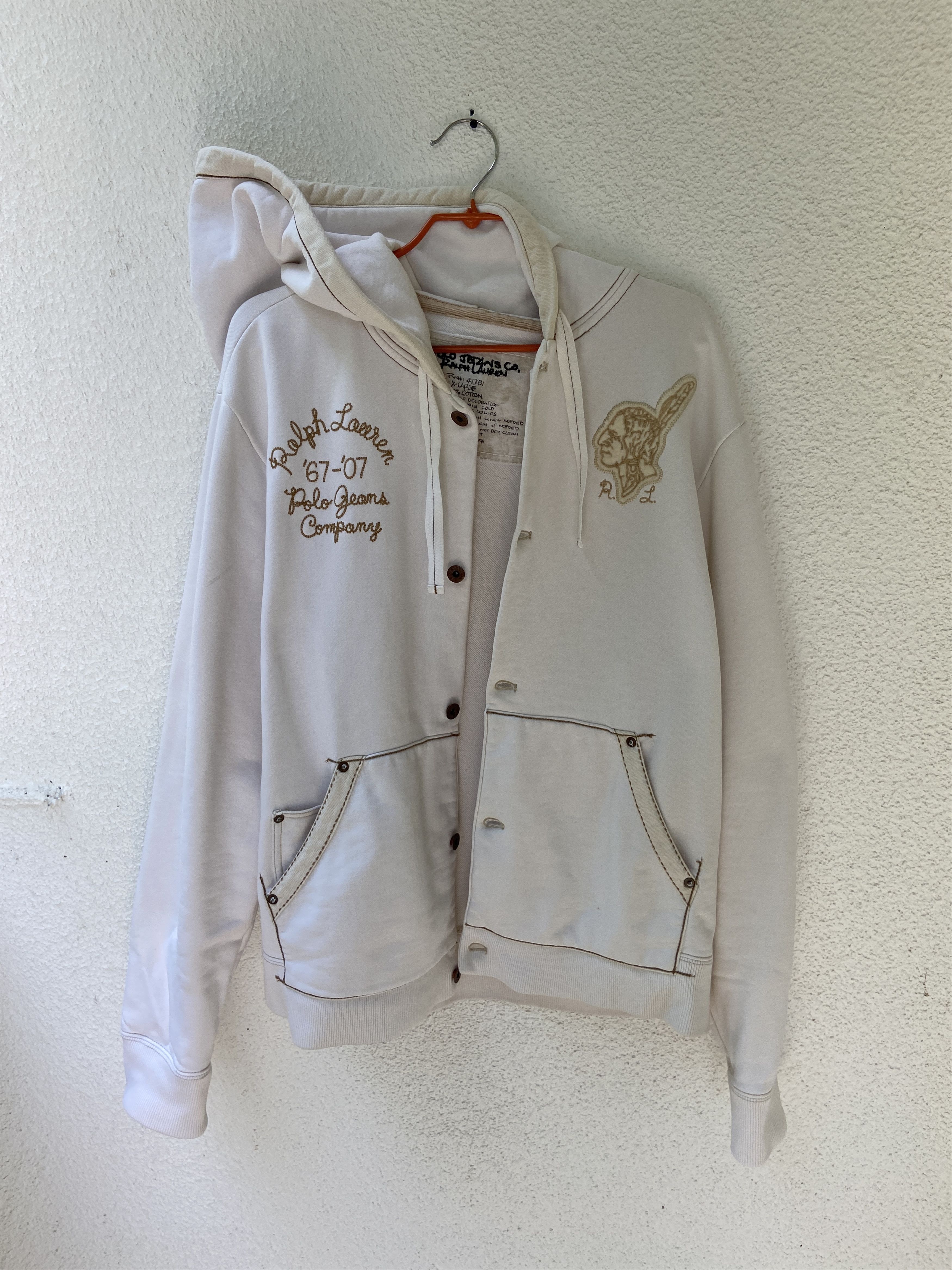 Polo Ralph Lauren Polo Ralph Lauren Indian head 67-07 hoodie Size US L / EU 52-54 / 3 - 1 Thumbnail