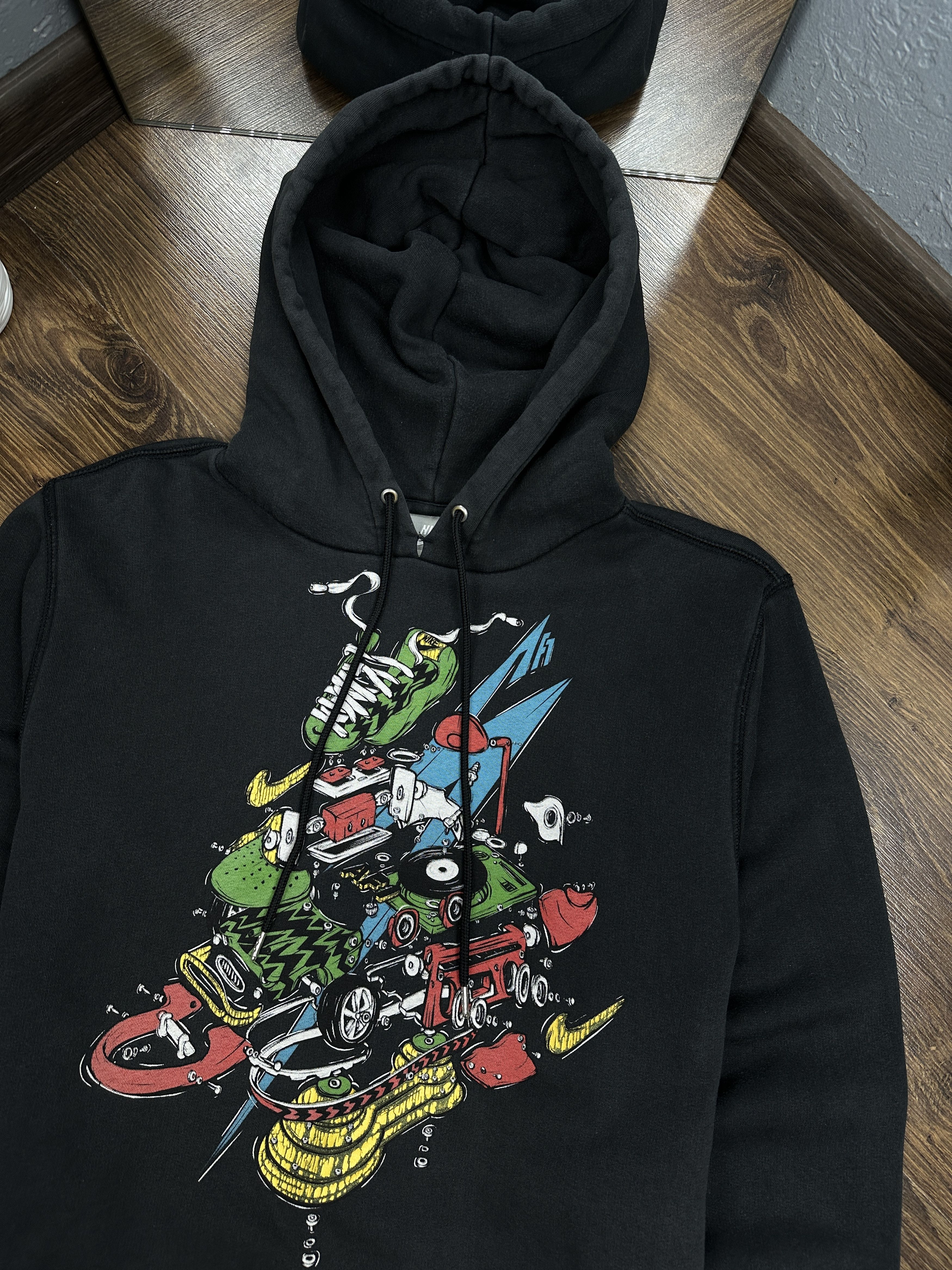 Nike × Vintage Nike Vintage Mens Hoodie Size US S / EU 44-46 / 1 - 2 Thumbnail