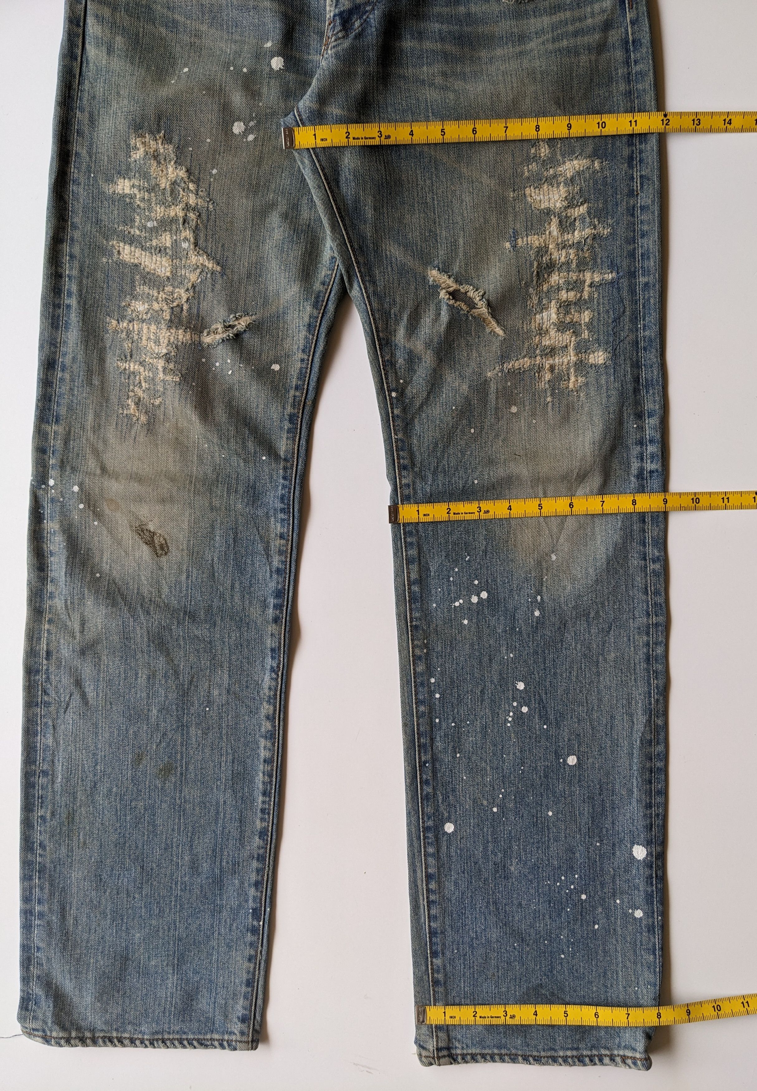 Eternal × Japanese Brand Eternal ripped jeans like Number (N)ine Size US 32 / EU 48 - 10 Thumbnail