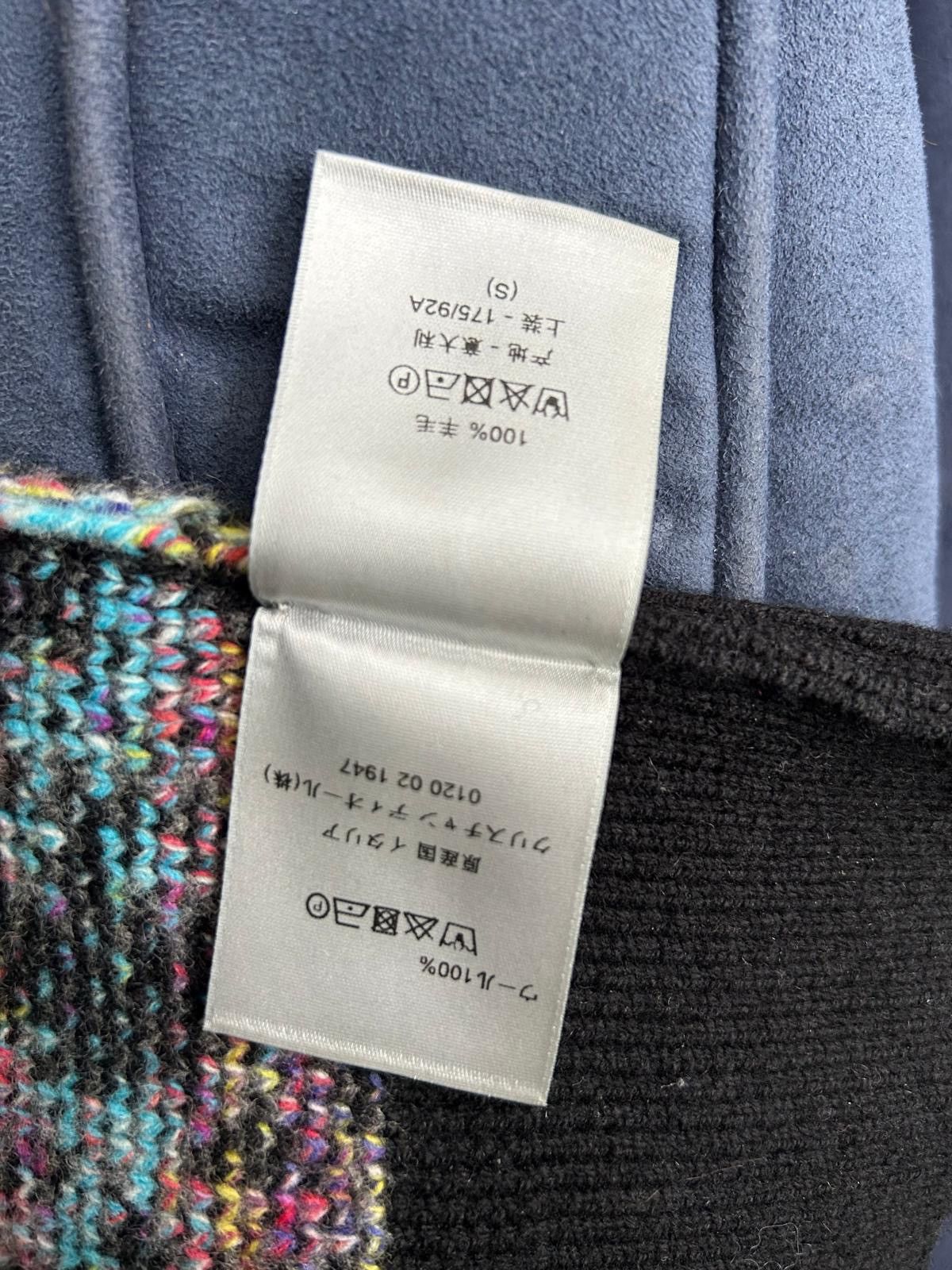 Dior Dior black Multicolor Oblique Wool Sweater Size US M / EU 48-50 / 2 - 10 Thumbnail
