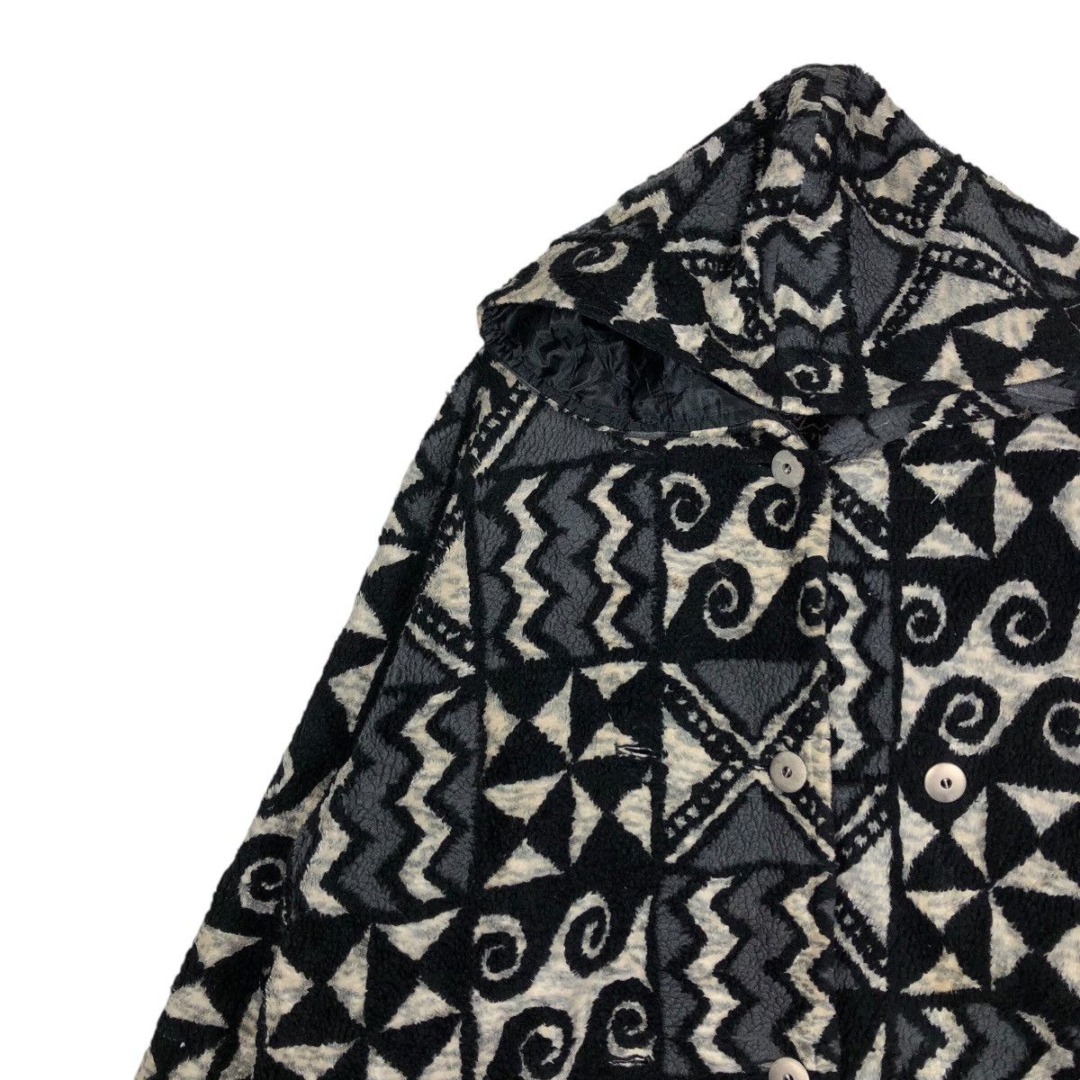 Japanese Brand × Vintage 📌Vintage Lanatura Goldwin Button Jacket Native Navajo Aztec Size US L / EU 52-54 / 3 - 8 Thumbnail