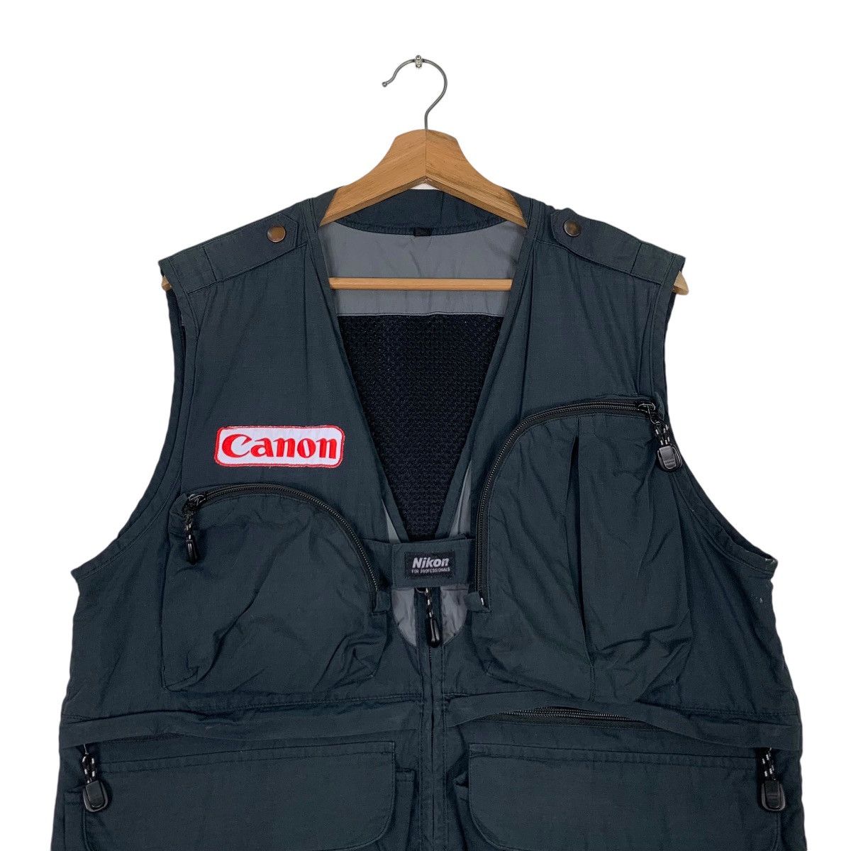Canon Vintage Nikon Vest Canon Patches Logo #1264-C57 Size US M / EU 48-50 / 2 - 2 Thumbnail