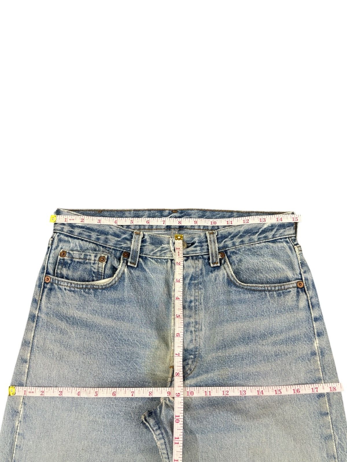 Levi's Vintage 70s Levis 501 Button Fly Blue Wash Jeans Size US 30 / EU 46 - 10 Thumbnail
