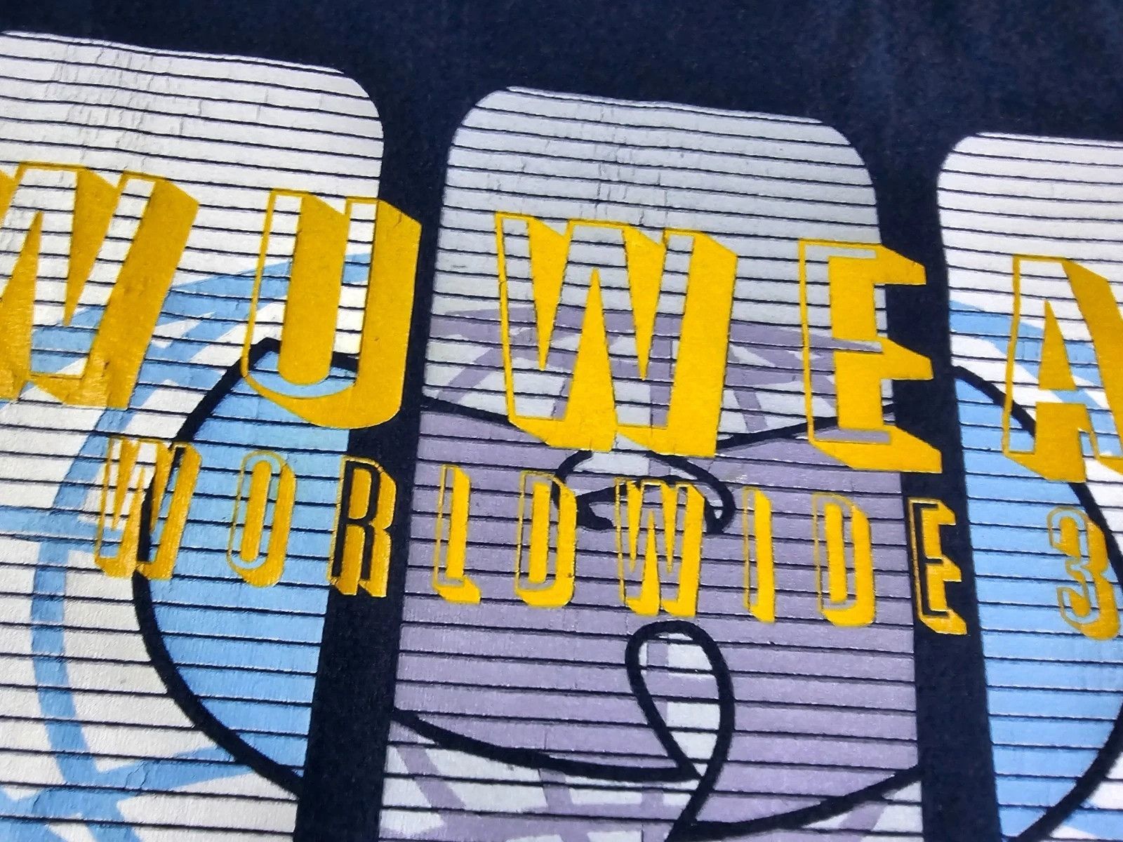 Wu-Tang Clan Wu Wear T-Shirt 90s Worldwide 36 Vintage Navy L Size US L / EU 52-54 / 3 - 4 Thumbnail