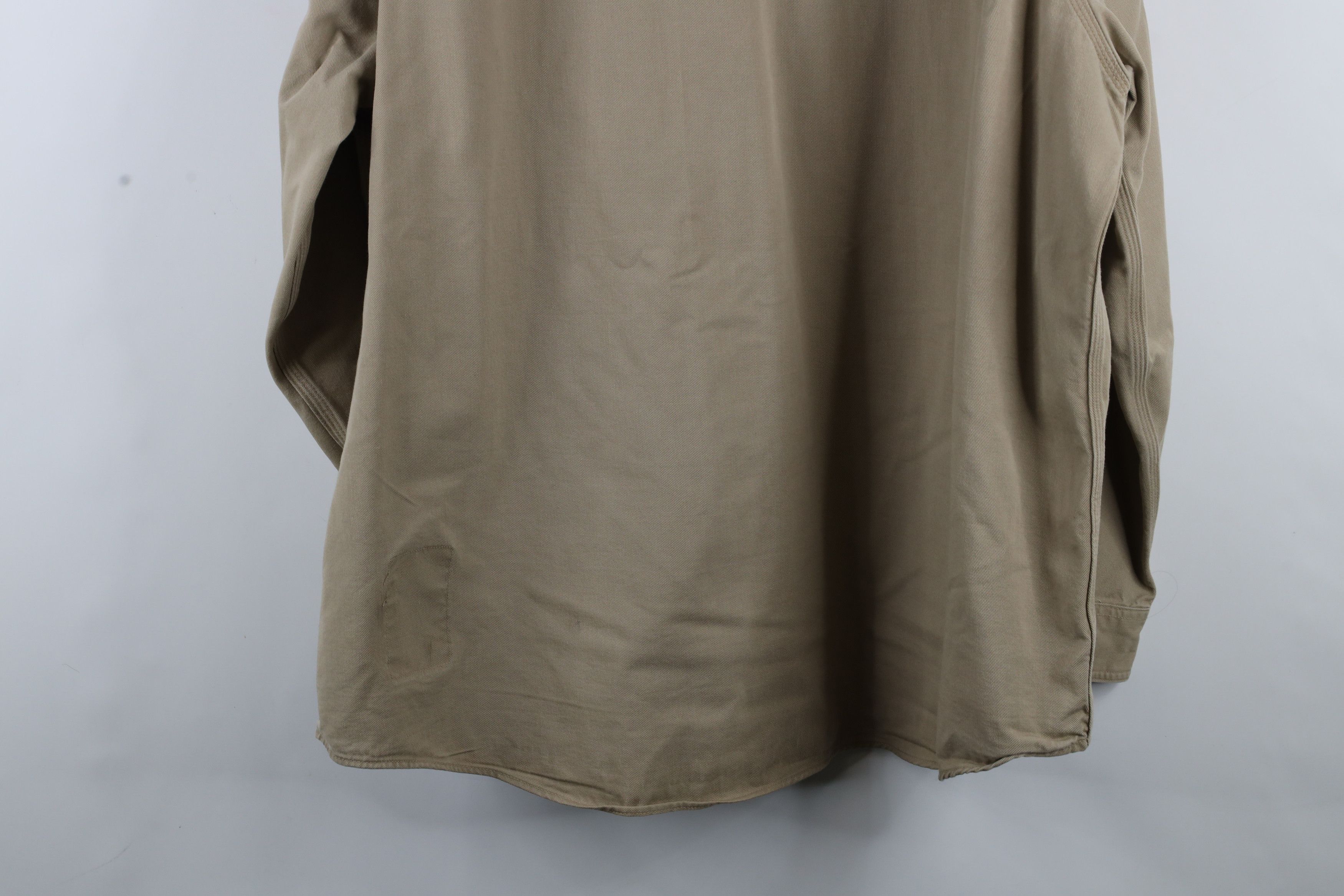 Carhartt × Vintage Vintage Carhartt FR Fire Flame Resistant Button Down Shirt Size US XXL / EU 58 / 5 - 15 Thumbnail