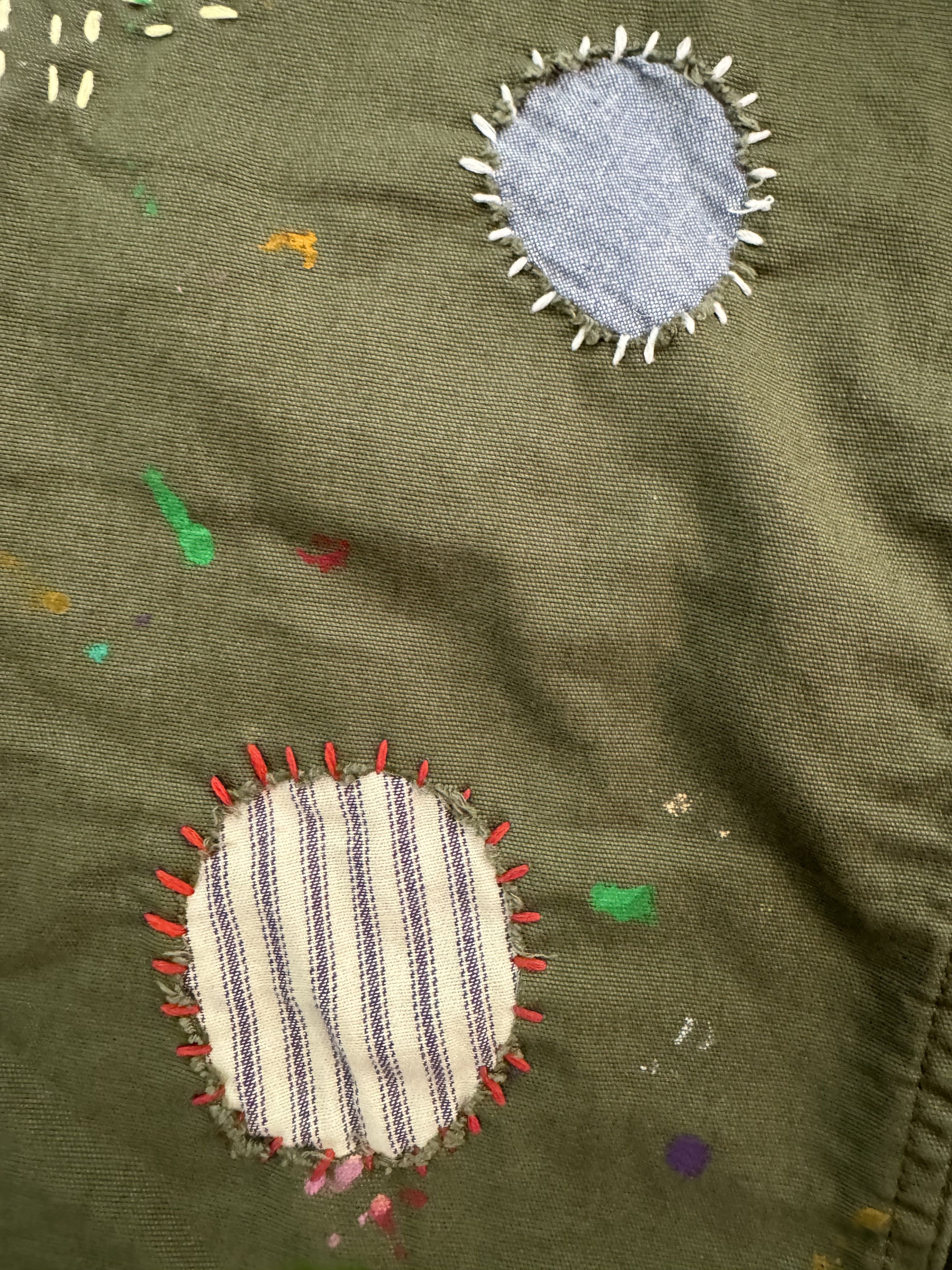 Other Custom Carpenter Patch and Paint Pants Size US 30 / EU 46 - 6 Thumbnail
