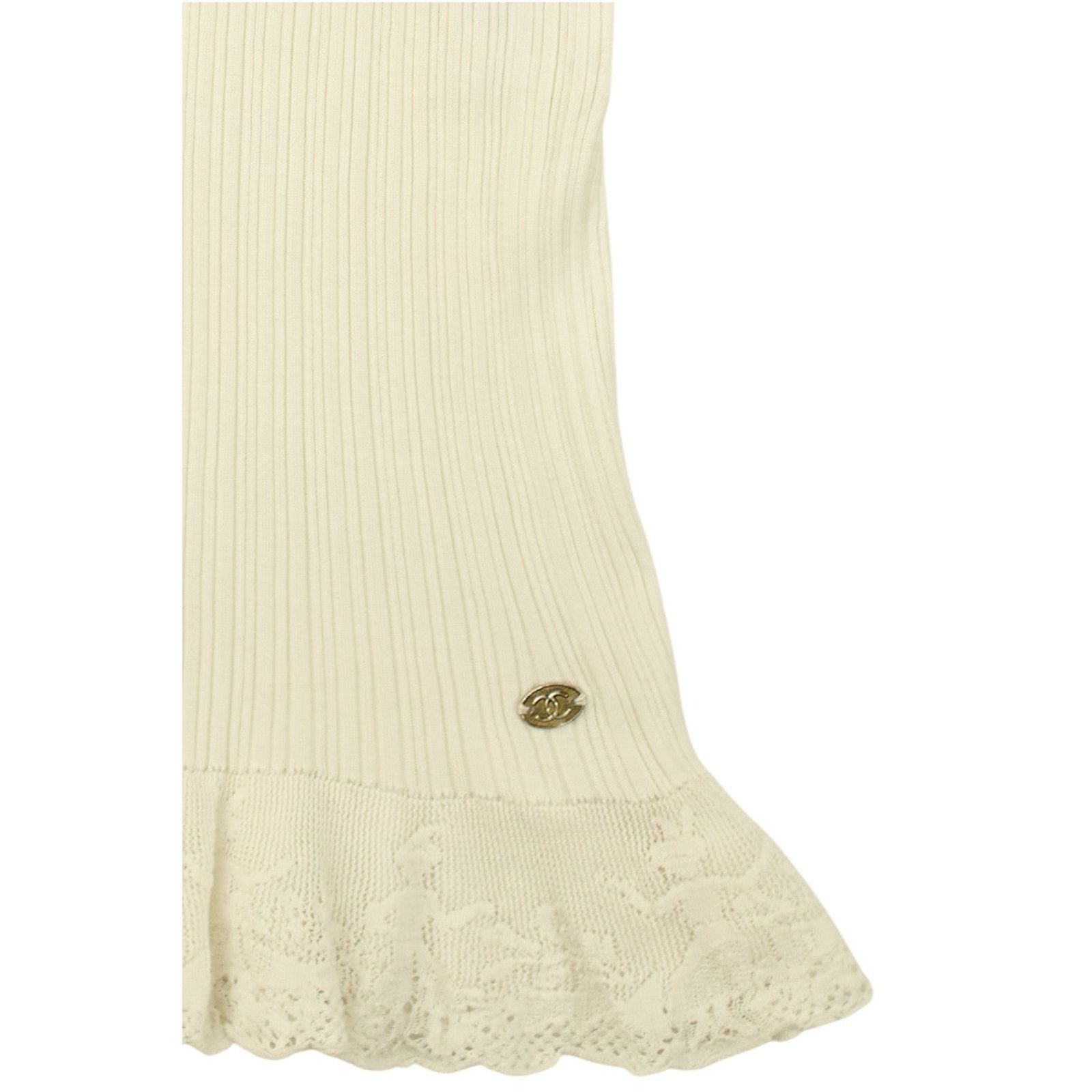Chanel F/W 1996 White Top Size M / US 6-8 / IT 42-44 - 3 Thumbnail