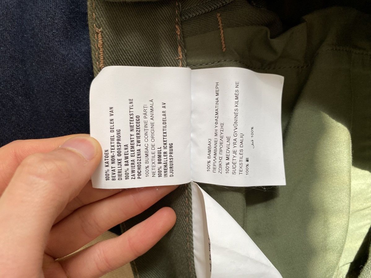 Prada 10ss contrast stitch trousers Size US 31 - 13 Thumbnail