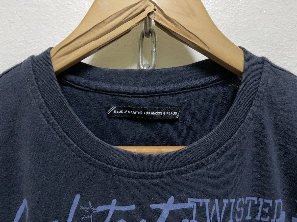 Marithe + Francois Girbaud × Vintage Blue MFG Full Print T Shirt Size US XL / EU 56 / 4 - 8 Thumbnail