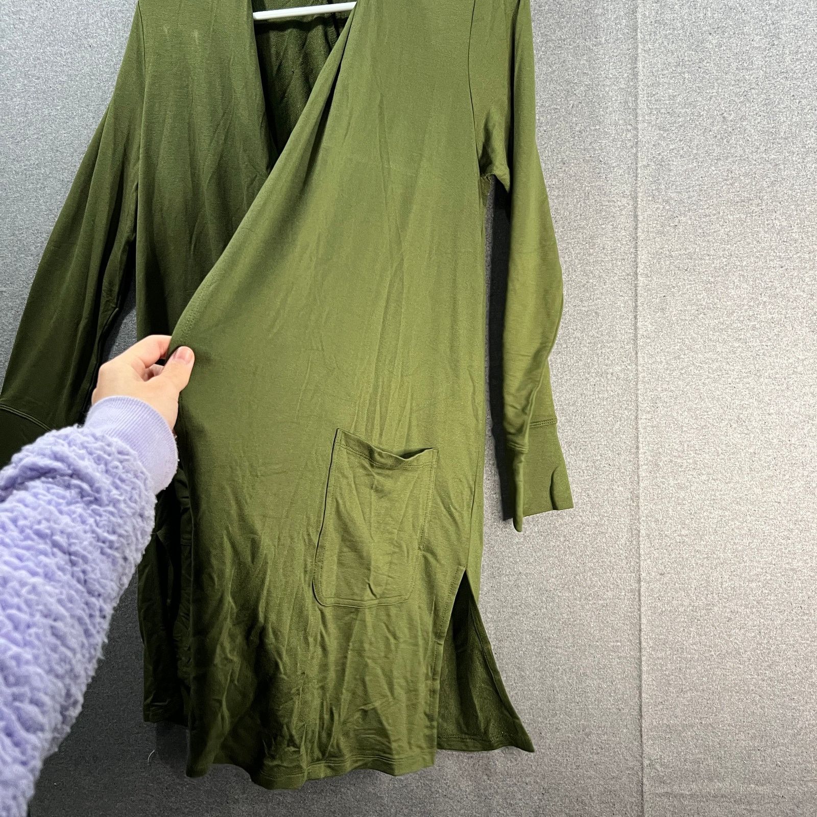 Other Susan Graver Weekend Regular Jersey Knit Draped Back Kale Size S / US 4 / IT 40 - 8 Thumbnail