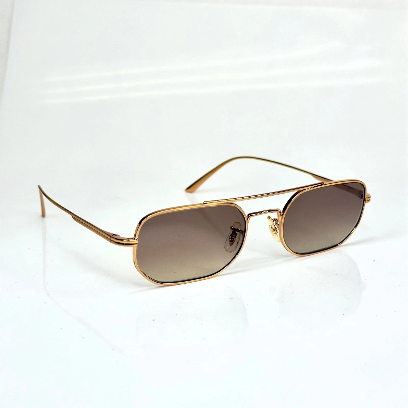 Oliver Peoples OLIVER PEOPLES OV1351S KHAITE 1989C 1351 Gold Vintage Size ONE SIZE - 5 Thumbnail