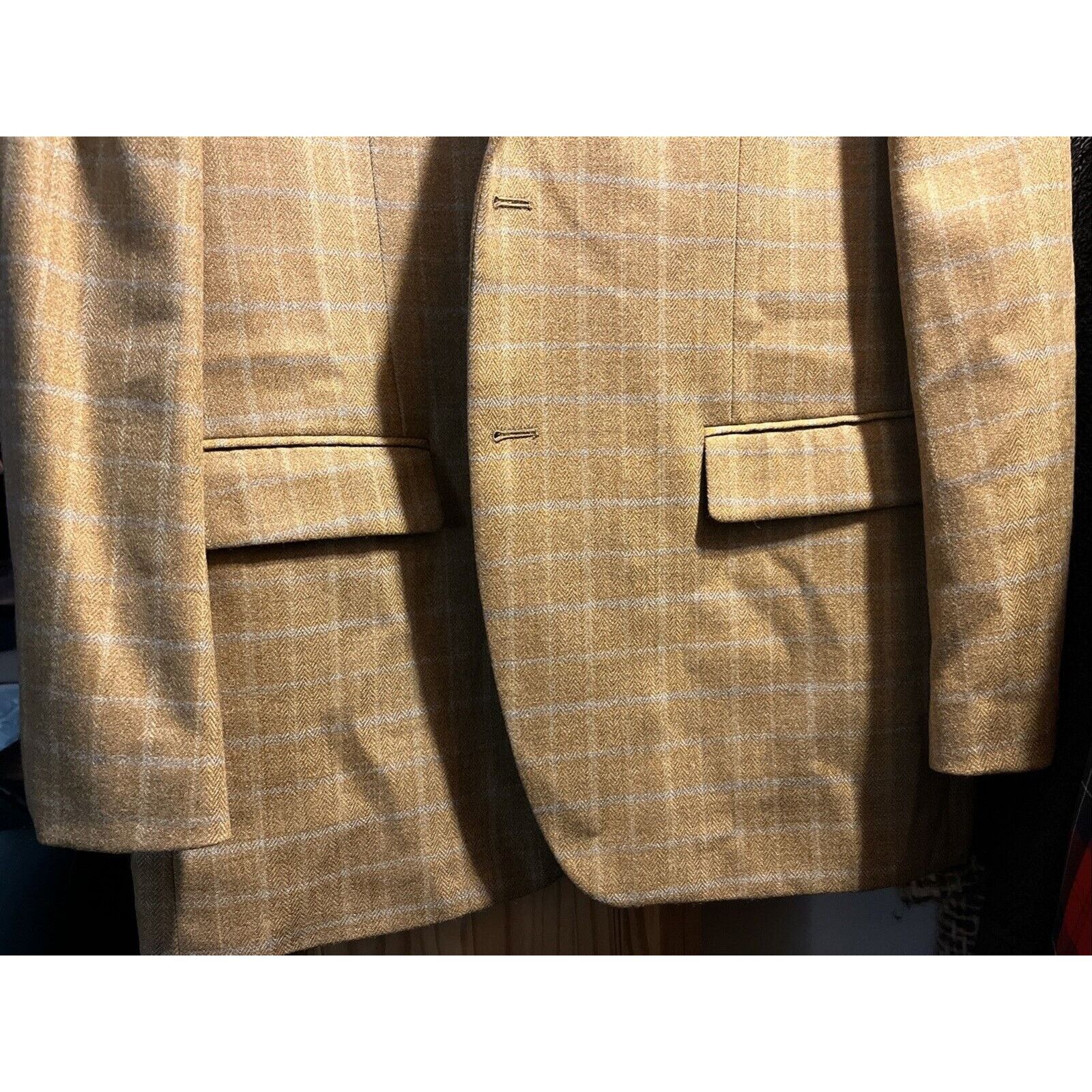 Other Franco Ricci Mens 50R Super 140’s Wool LS Jacket Blazer Coat Size 50R - 6 Thumbnail