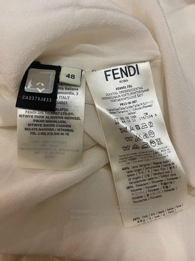 Fendi Fendi Showpiece dress Size L / US 10 / IT 46 - 6 Thumbnail