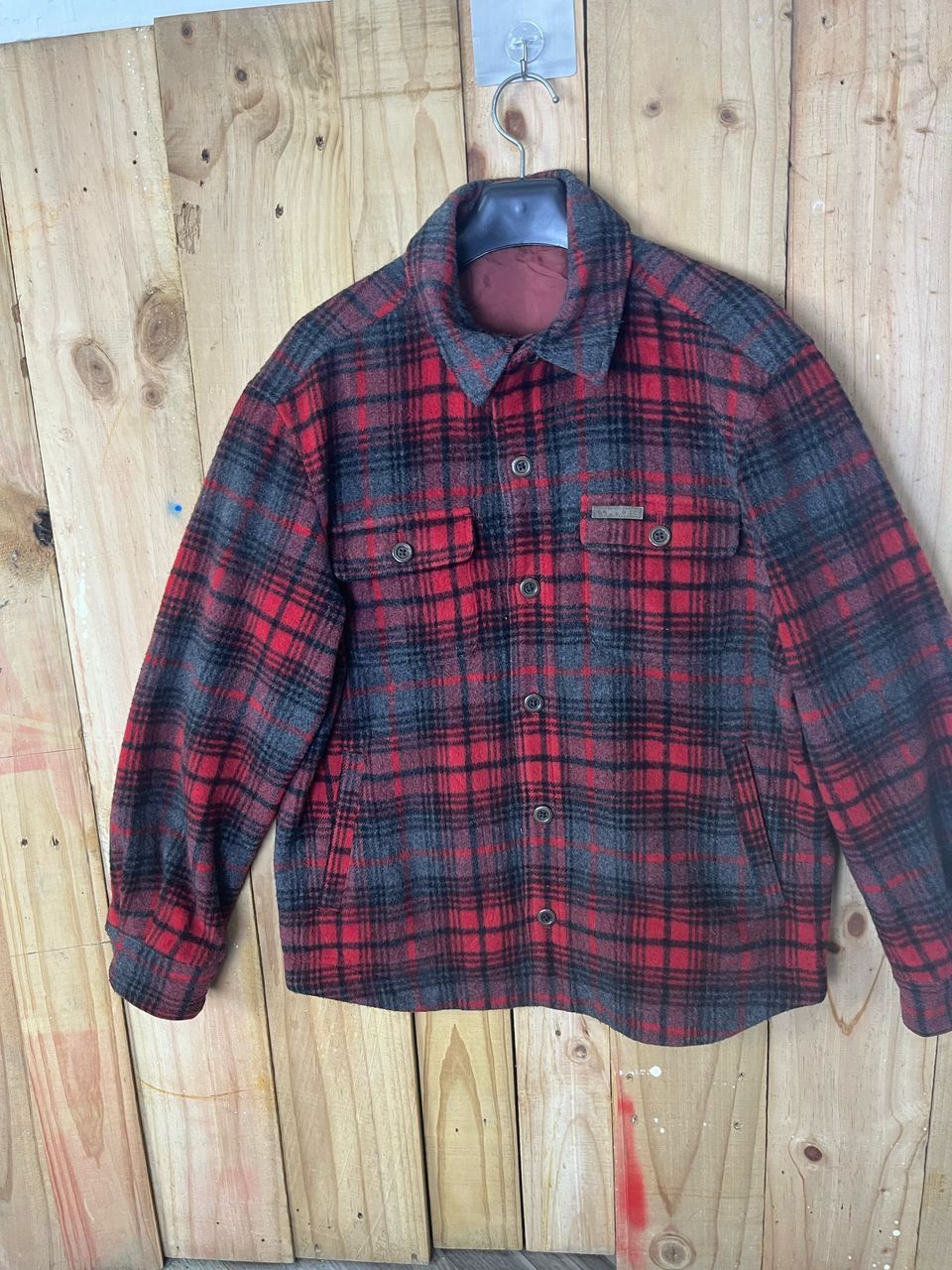Designer × Vintage VINTAGE Crocodile Flanel shirt Size US M / EU 48-50 / 2 - 1 Thumbnail