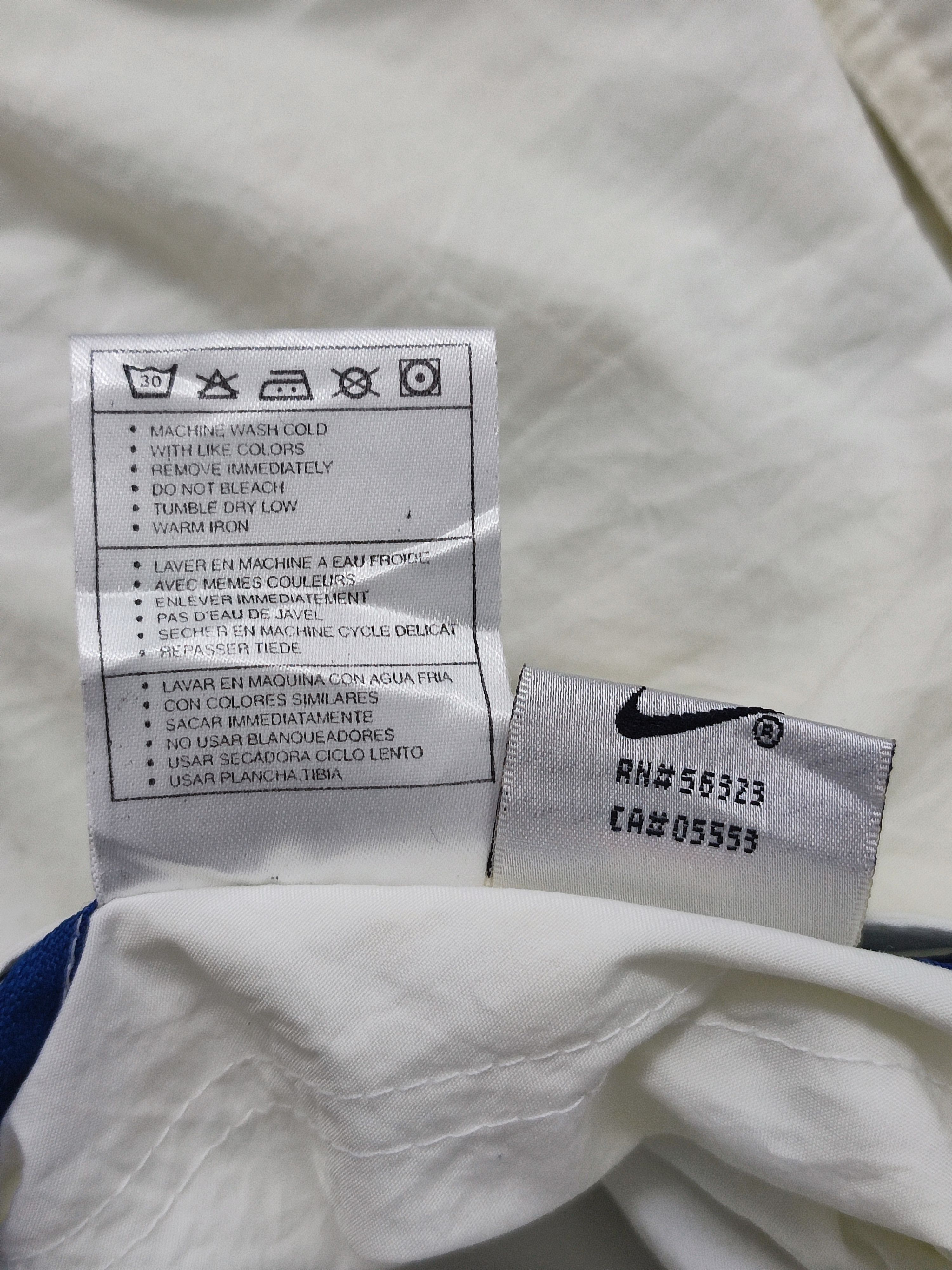 Nike Vintage 1990s Nike Centre Logo Reversible Light Jacket Size US M / EU 48-50 / 2 - 10 Thumbnail