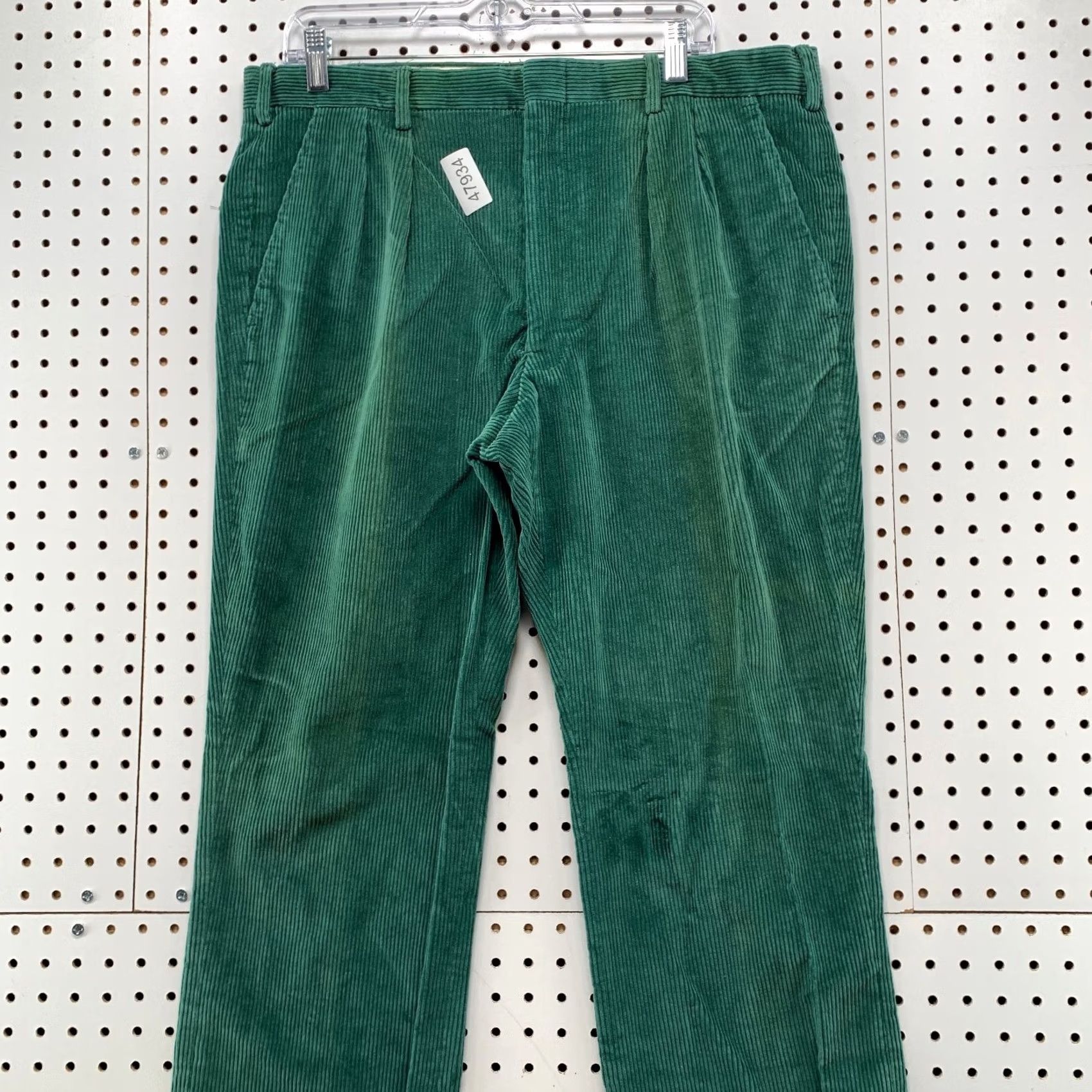 Vintage VINTAGE L.L. Bean Corduroy Pants Mens 36x29 Green Turquoise Made USA Shirt Size US 36 / EU 52 - 5 Thumbnail