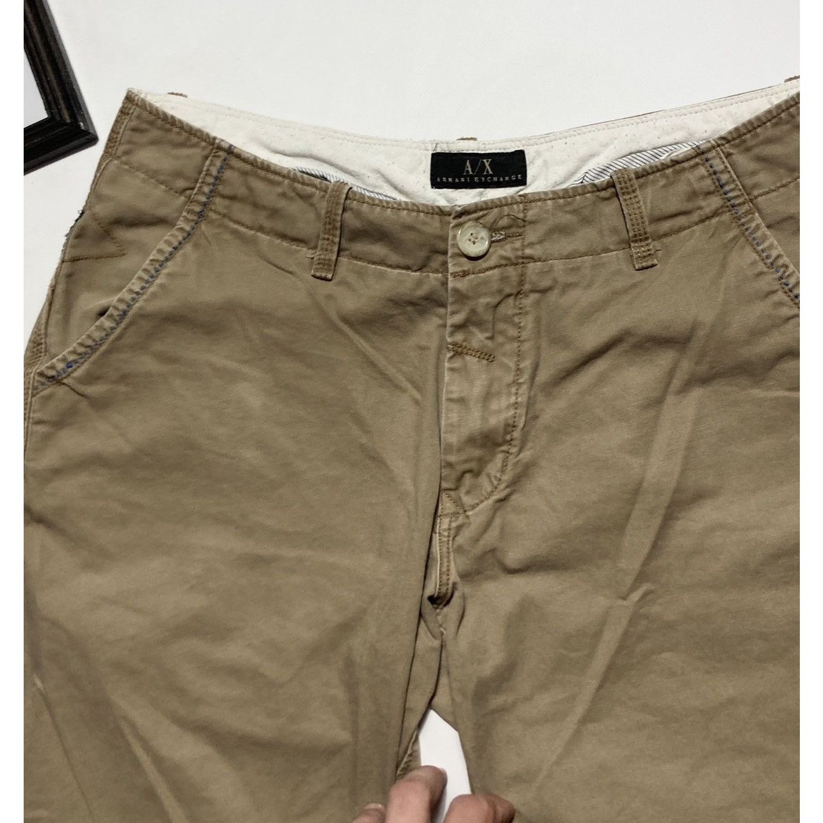 Armani Exchange × Vintage Armani Exchange vintage cargo shorts Size US 34 / EU 50 - 3 Thumbnail