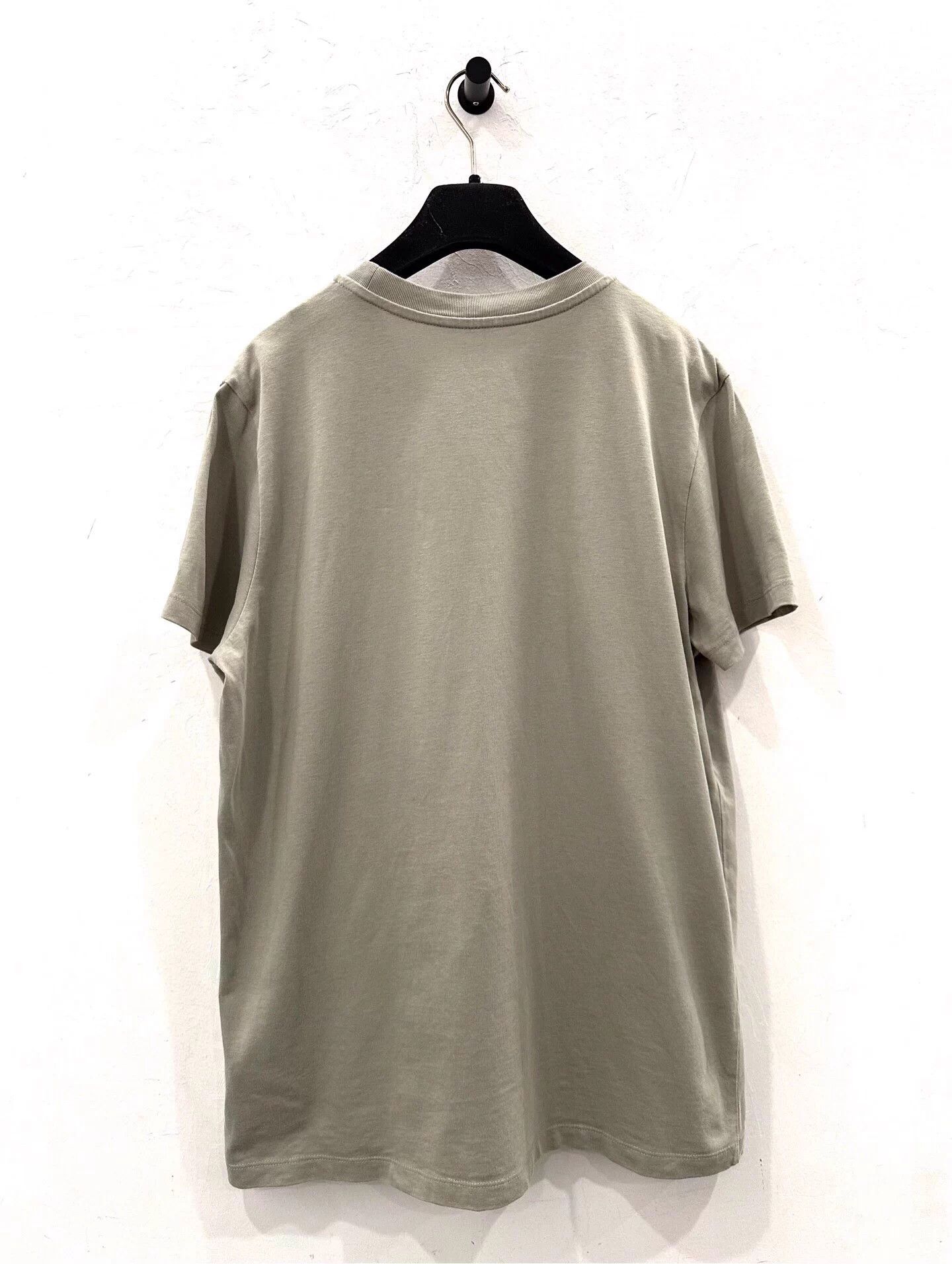Moncler Moncler Men's Pale Green Embroidered Logo Short Sleeve Tee L Size US L / EU 52-54 / 3 - 2 Thumbnail