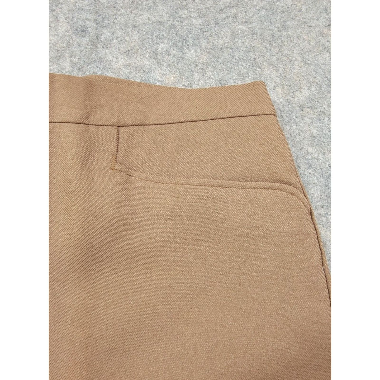 Levi's Levis Pants Mens 38x32 Brown Action Slacks Sta Prest Pleated Vintage Size US 38 / EU 54 - 6 Thumbnail