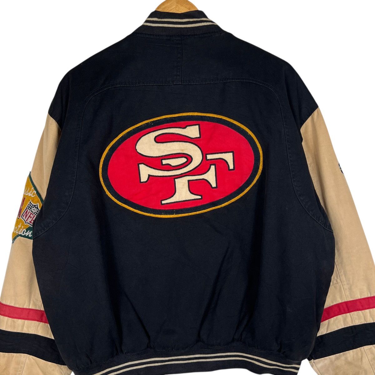 Mirage 🔥 VINTAGE NFL 46ERS SAN FRANCISCO TEAM BOMBER JACKET Size US M / EU 48-50 / 2 - 11 Thumbnail
