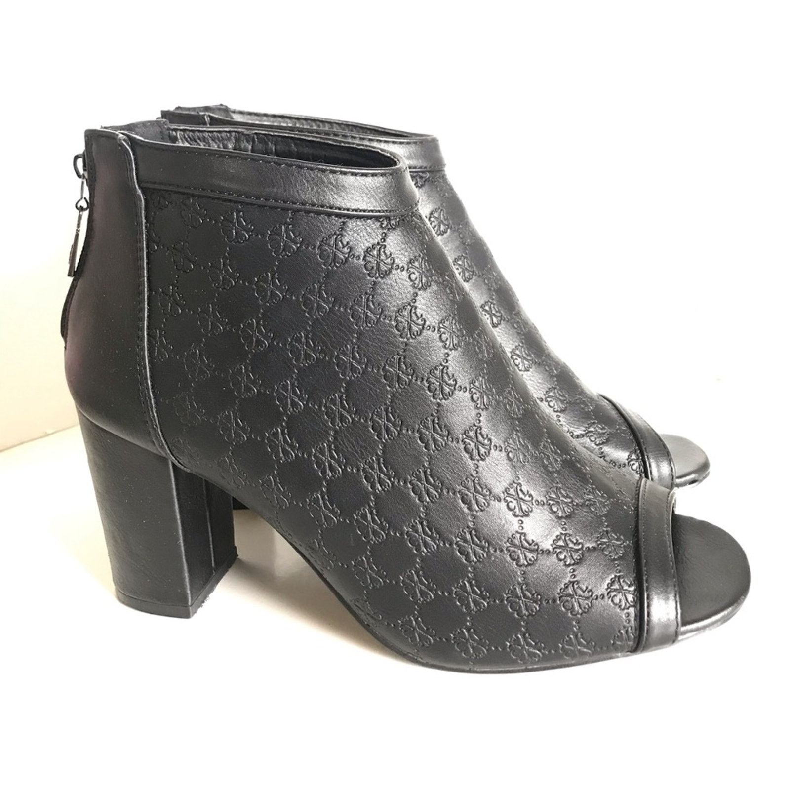 Christian Lacroix Christian Lacroix Cadenza High Heel Open Toe Ankle Booties Size US 9 / IT 39 - 2 Thumbnail