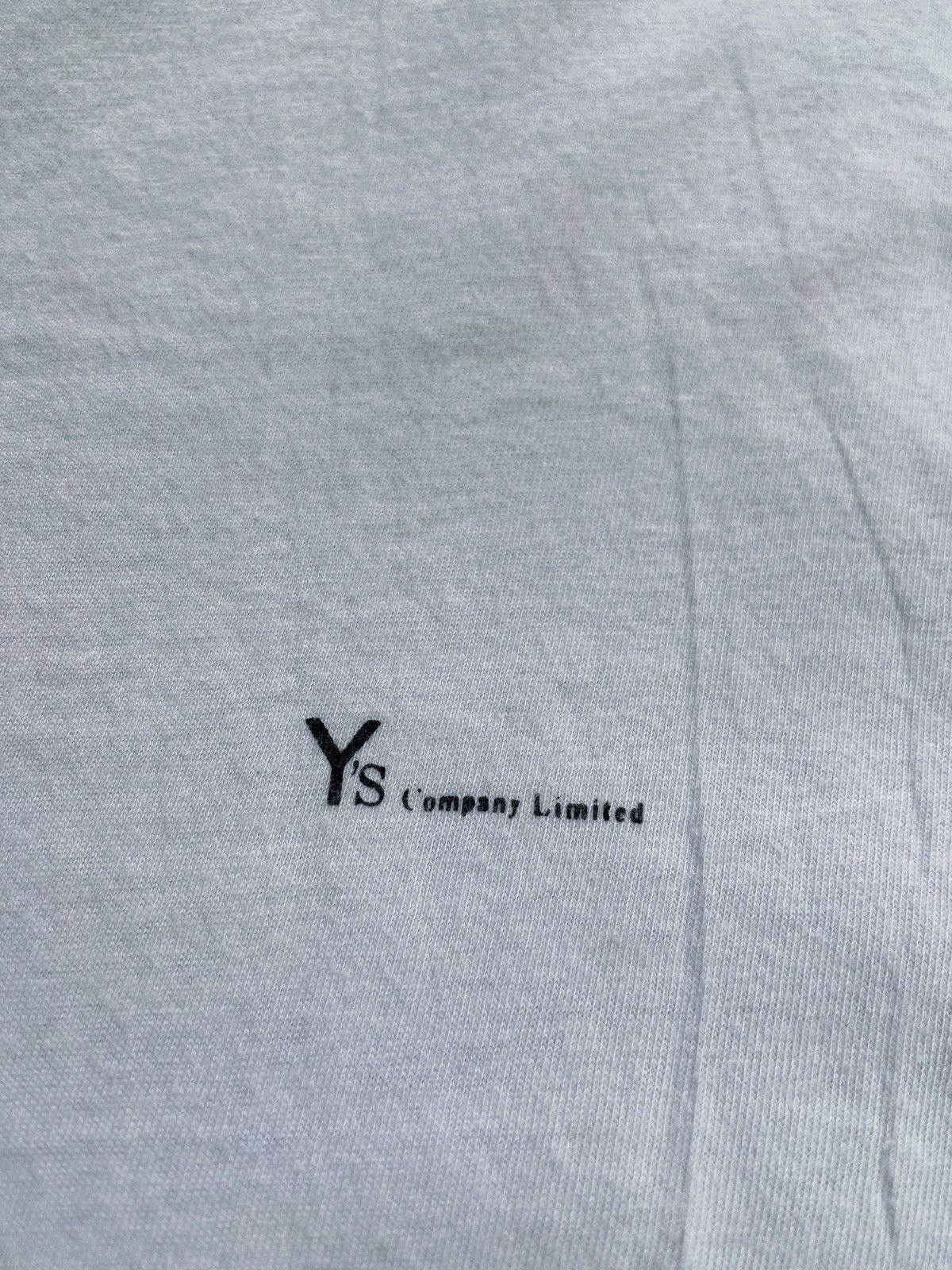 Y's Y'S YOHJI YAMAMOTO COMPANY LIMITED TEE maison margiela style Size US M / EU 48-50 / 2 - 3 Thumbnail