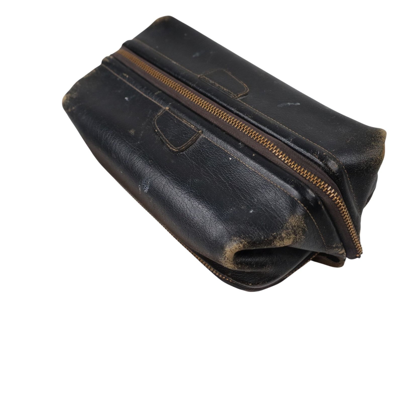 Vintage True VTG 50's TraValet Leather Dopp Toiletry Travel Kit Size ONE SIZE - 8 Thumbnail
