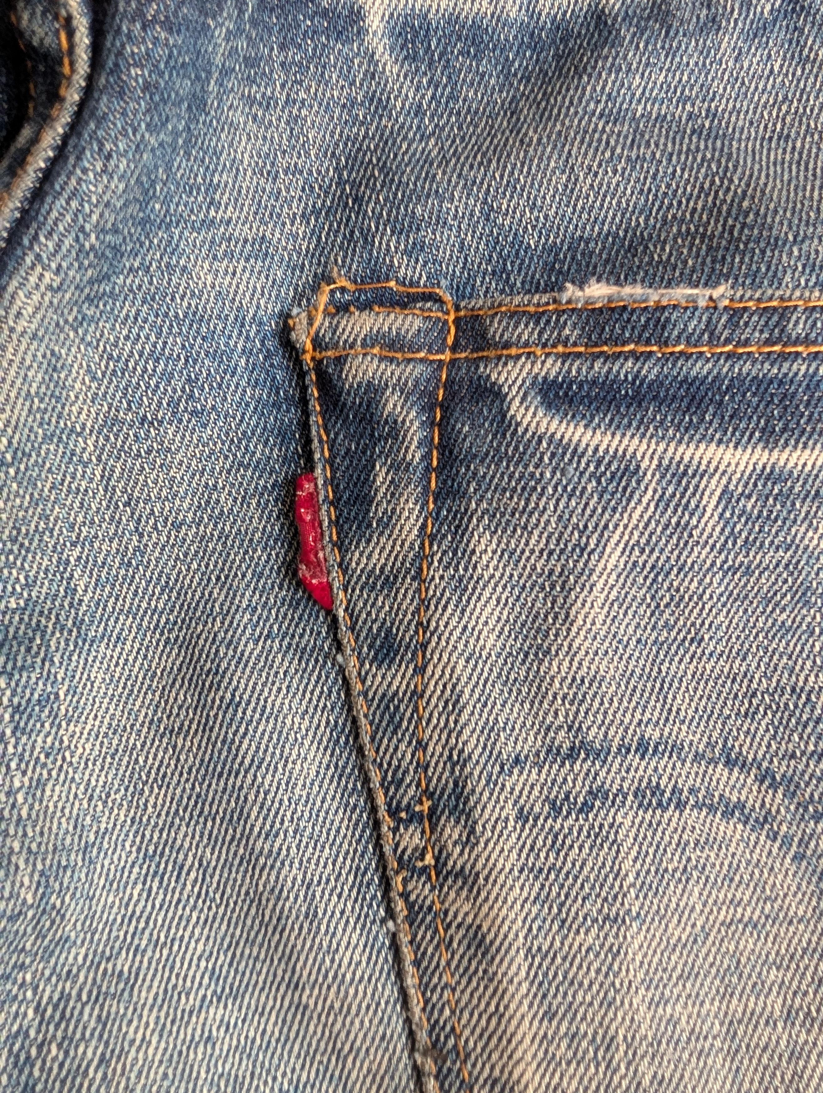 Levi's × Levi's Vintage Clothing LEVI'S VINTAGE CLOTHING DISTRESSED PROCESS JEANS Size US 32 / EU 48 - 19 Thumbnail