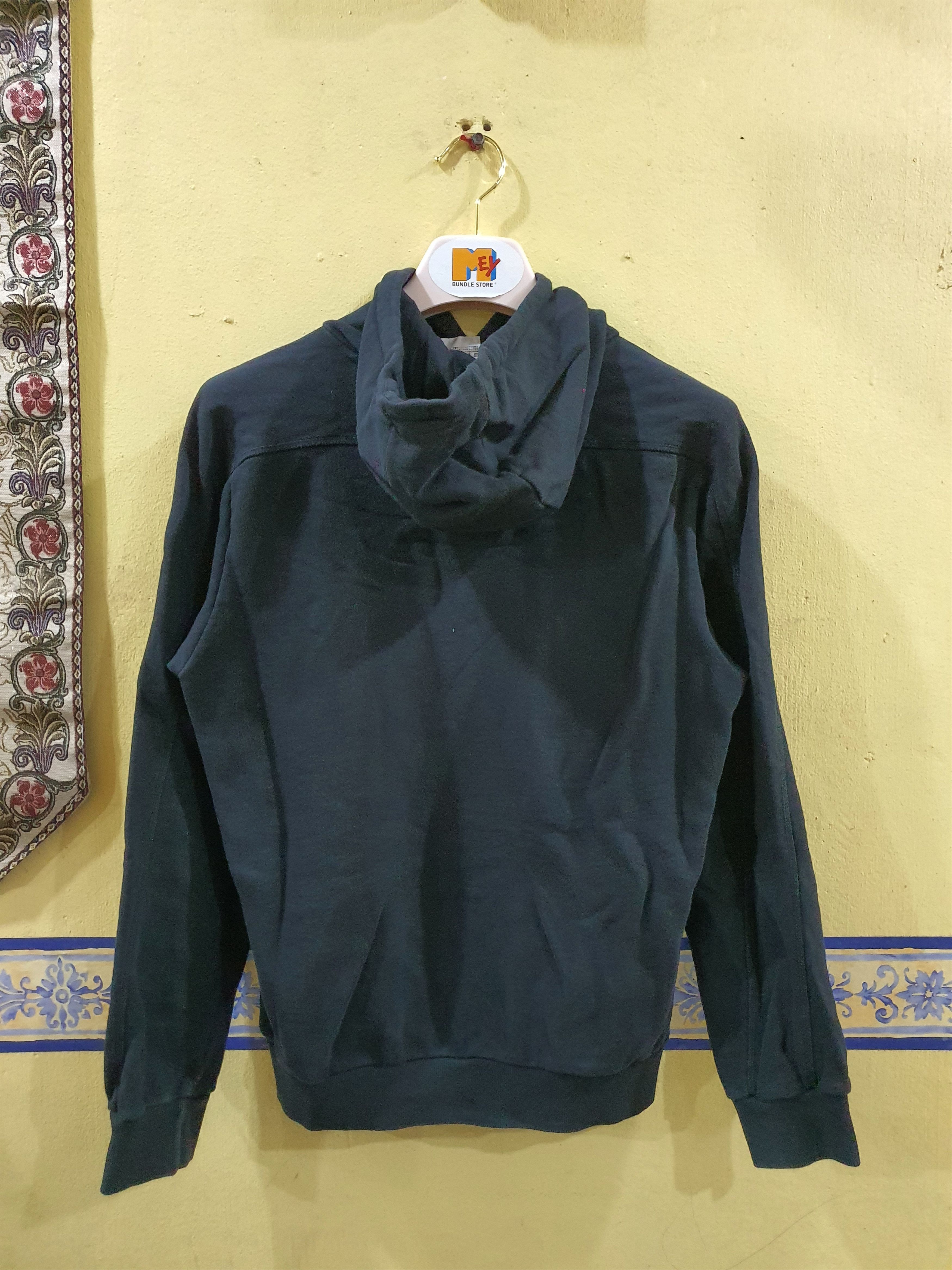 Adidas Adidas Men's Brilliant Basics Hooded Sweatshirt in black Size US M / EU 48-50 / 2 - 2 Thumbnail
