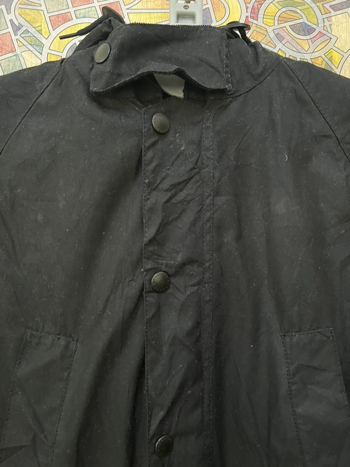 Barbour Vintage Rare Barbour Bulgaria Waxed Jacket Size US S / EU 44-46 / 1 - 12 Thumbnail