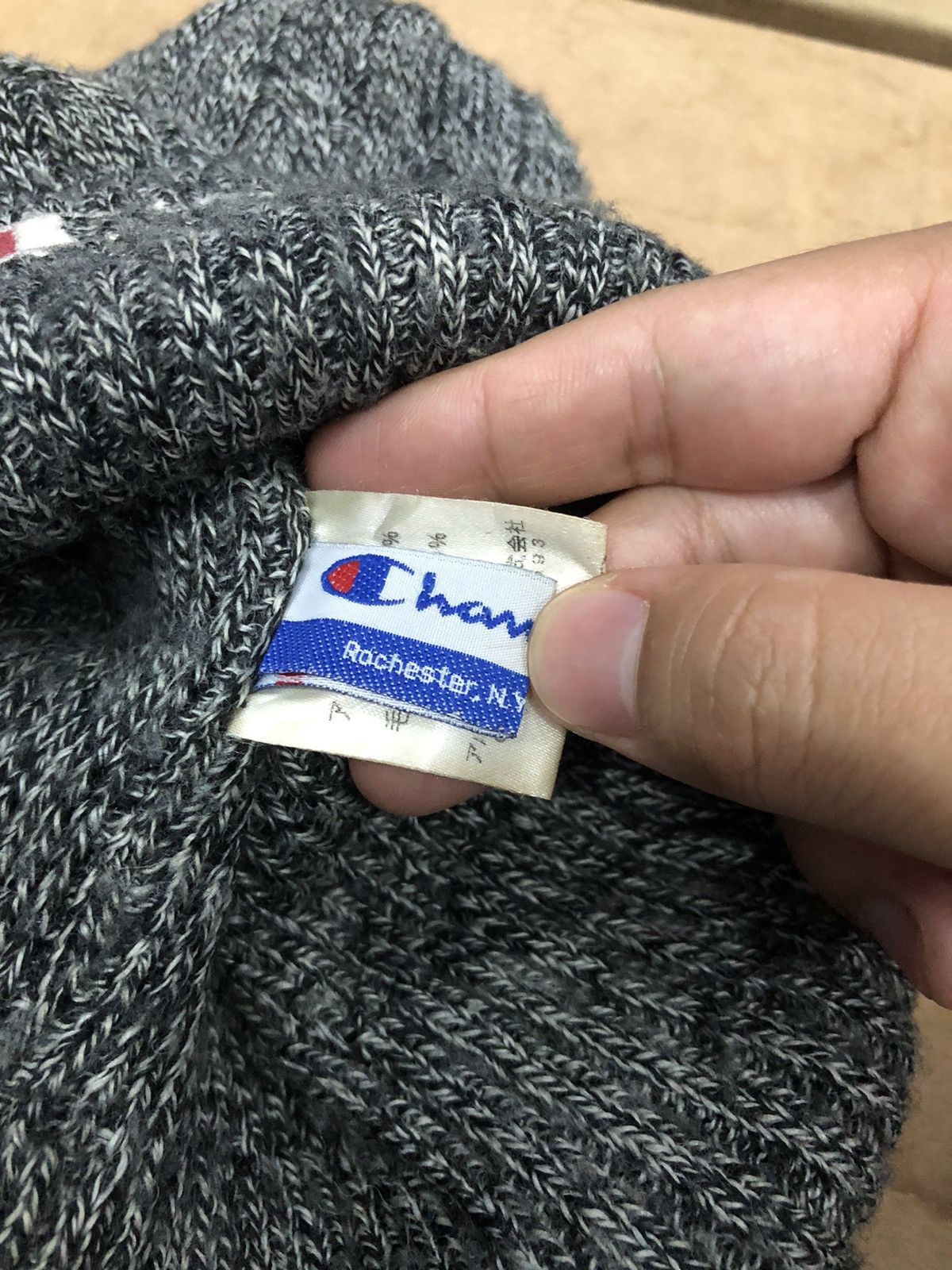 Champion Vintage champion knit beanie Size ONE SIZE - 4 Thumbnail
