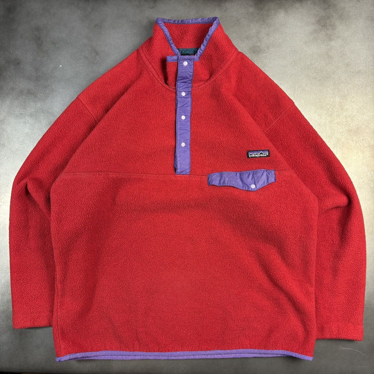 Patagonia × Vintage Vintage Patagonia Synchilla Fleece Pullover 1990s Quarter Size US M / EU 48-50 / 2 - 13 Thumbnail