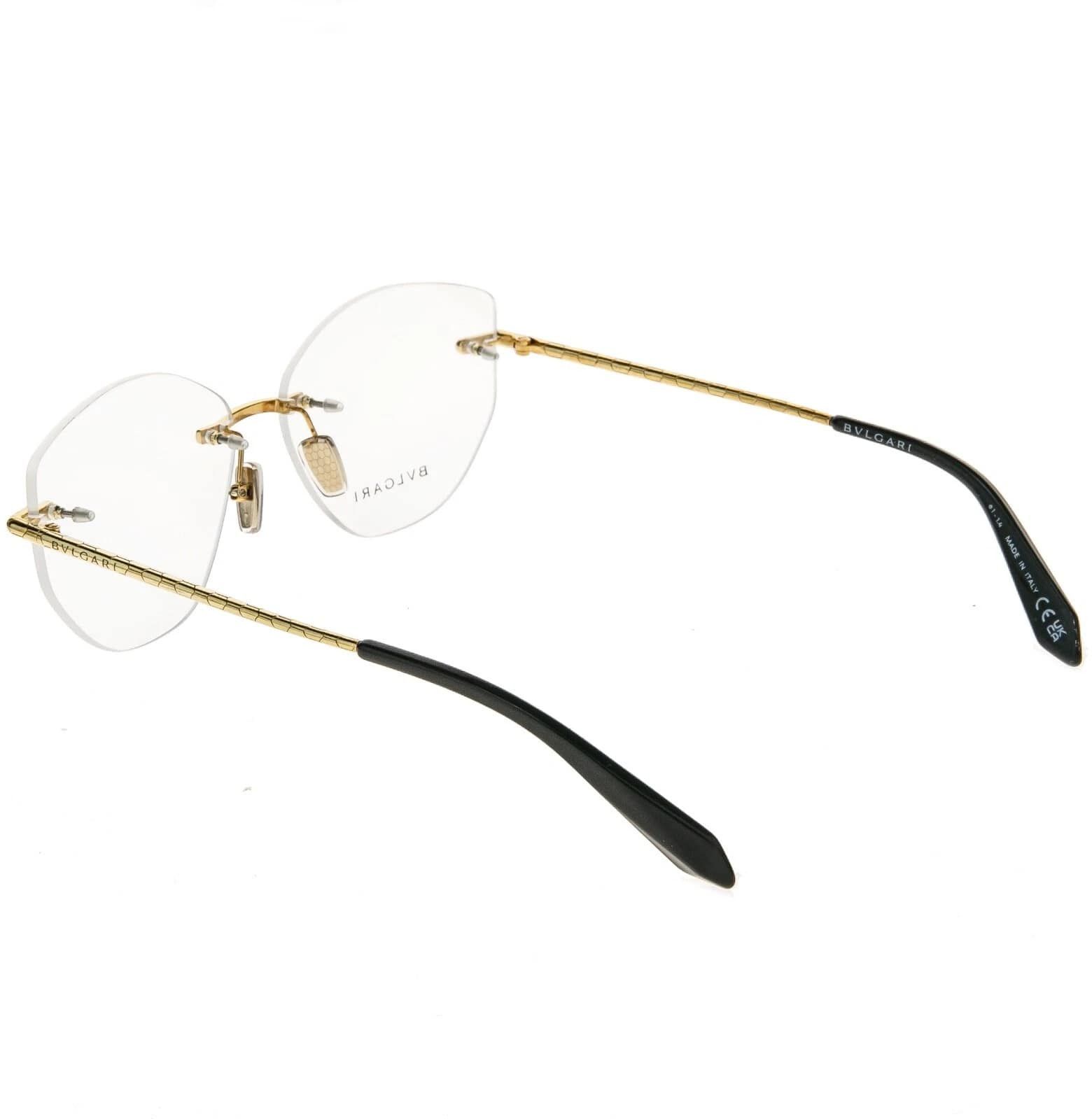 Bvlgari BVLGARI 50022 SERPENTI VIPER BV50022U Gold Eyeglass 028 Size ONE SIZE - 8 Thumbnail