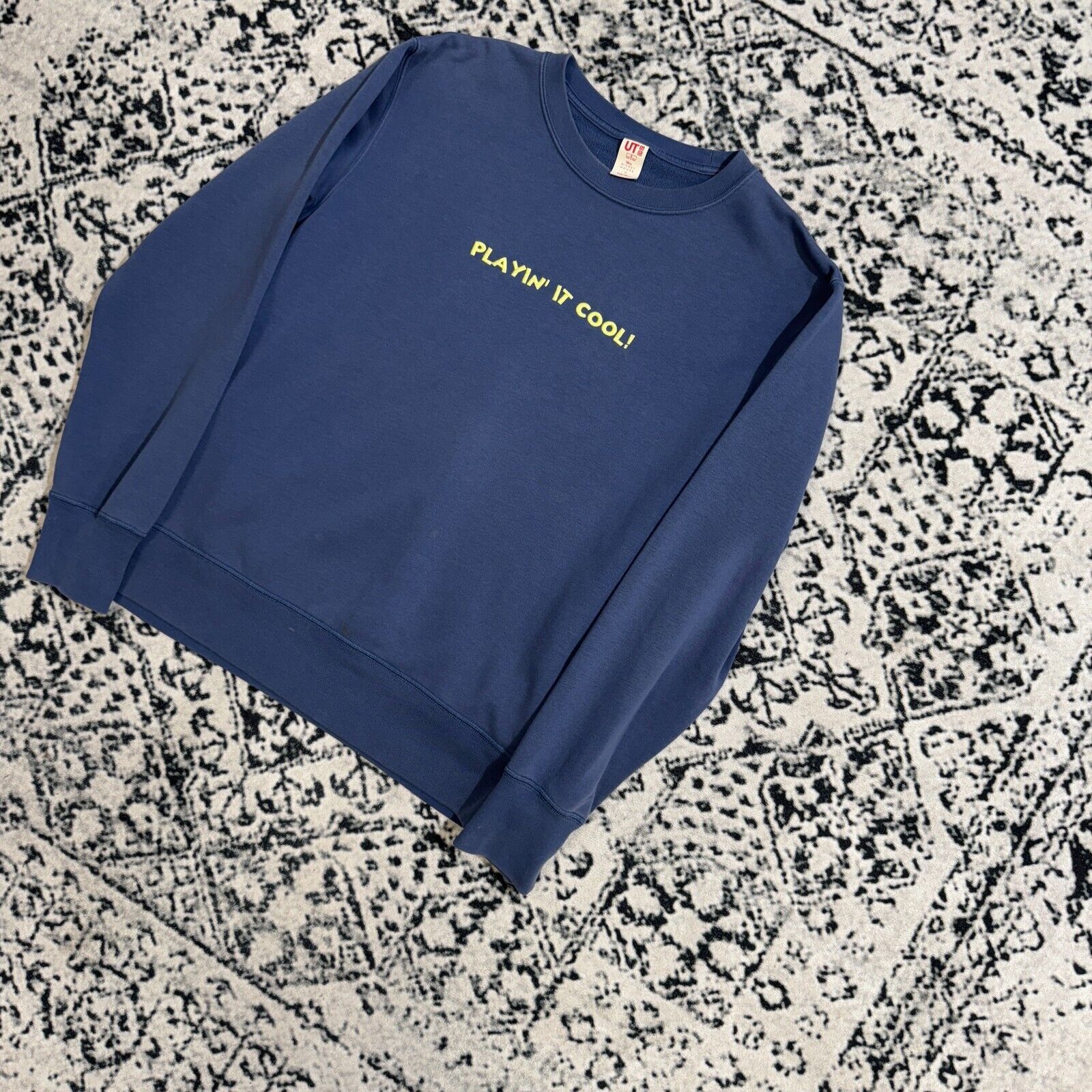 Uniqlo × Vintage Uniqlo x Mickey Mouse x Keith Blue Cotton Crewneck Size S Size US S / EU 44-46 / 1 - 7 Thumbnail
