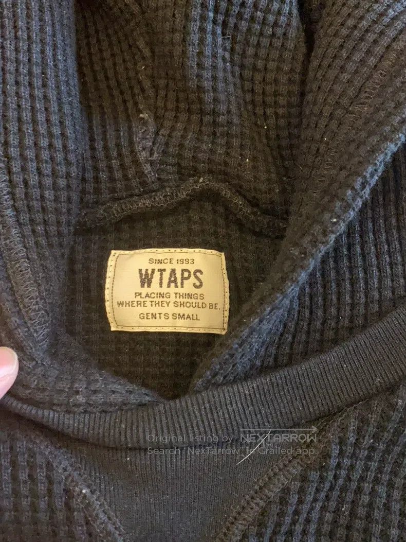 Wtaps Wtaps Waffle hoodie Size US M / EU 48-50 / 2 - 2 Thumbnail