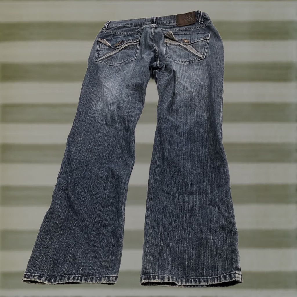 Vintage MICROS Jeans Shirt? lol Size US 33 - 1 Thumbnail