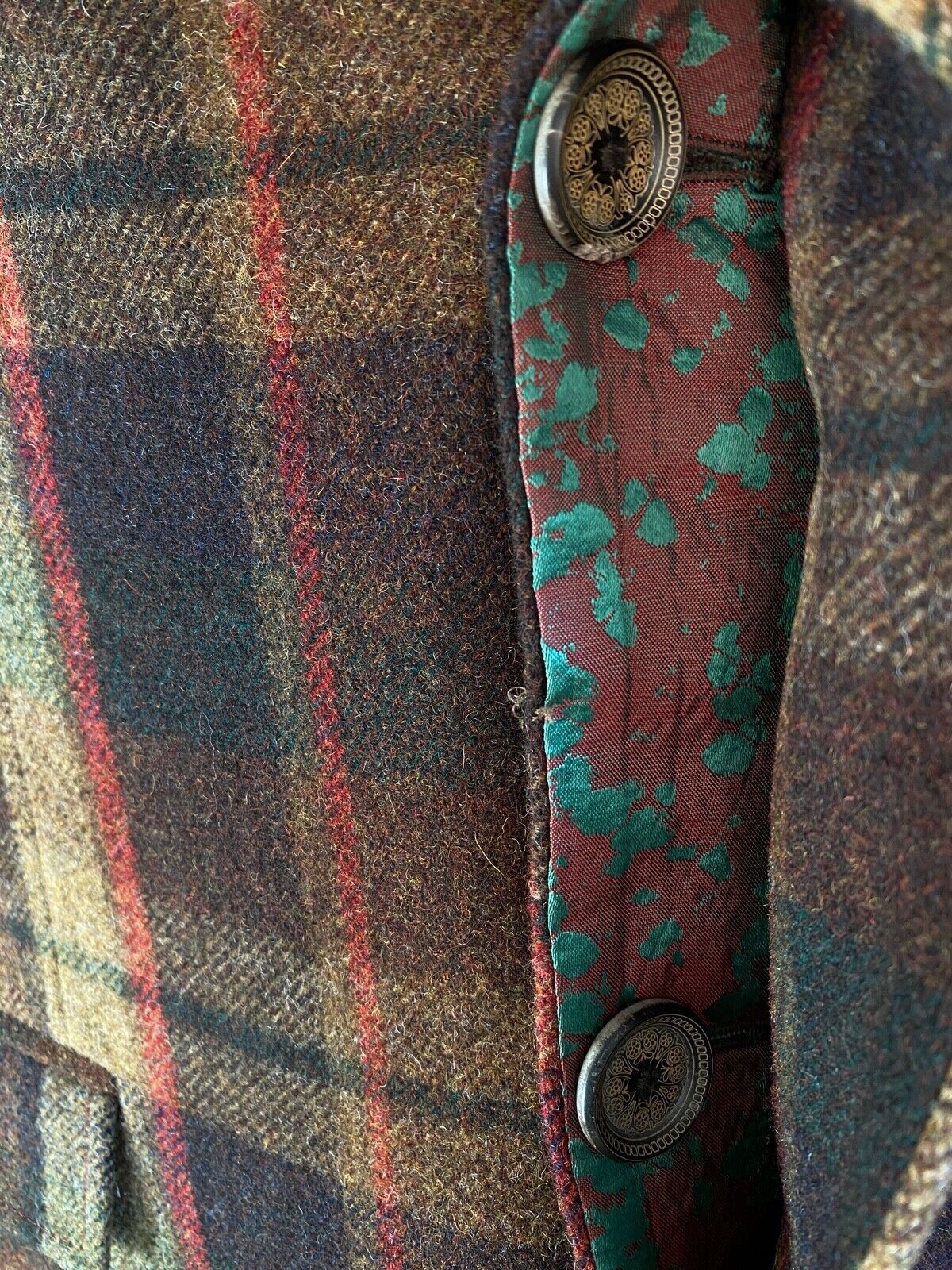 Ted Baker TED BAKER Wool Checked Coat Blazer Jacket Vintage Size US S / EU 44-46 / 1 - 6 Thumbnail