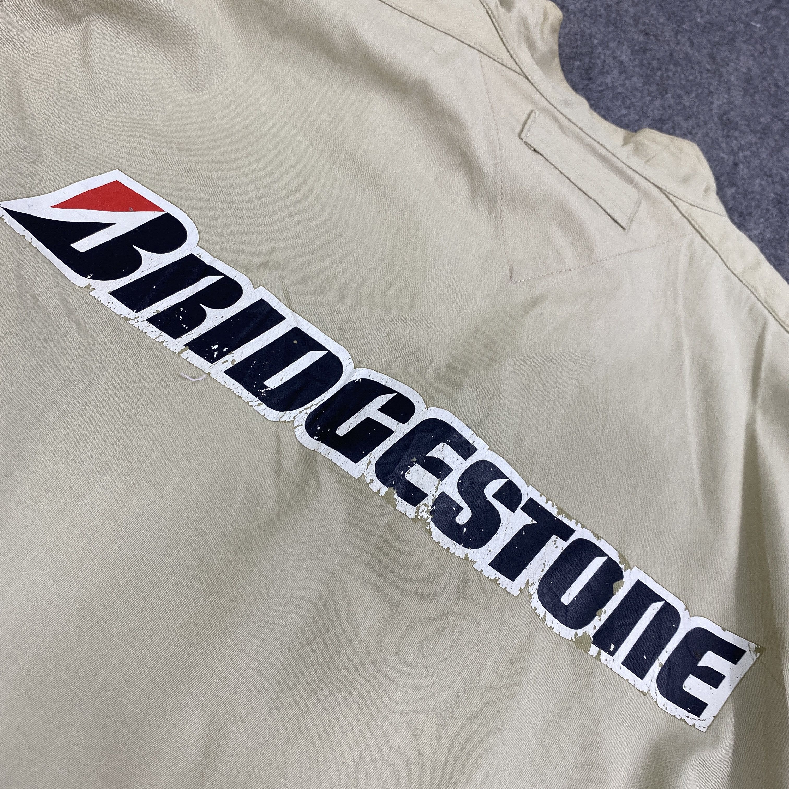 Vintage Vintage Bridgestone Big Logo Jacket Racing -J082 Size US L / EU 52-54 / 3 - 14 Thumbnail